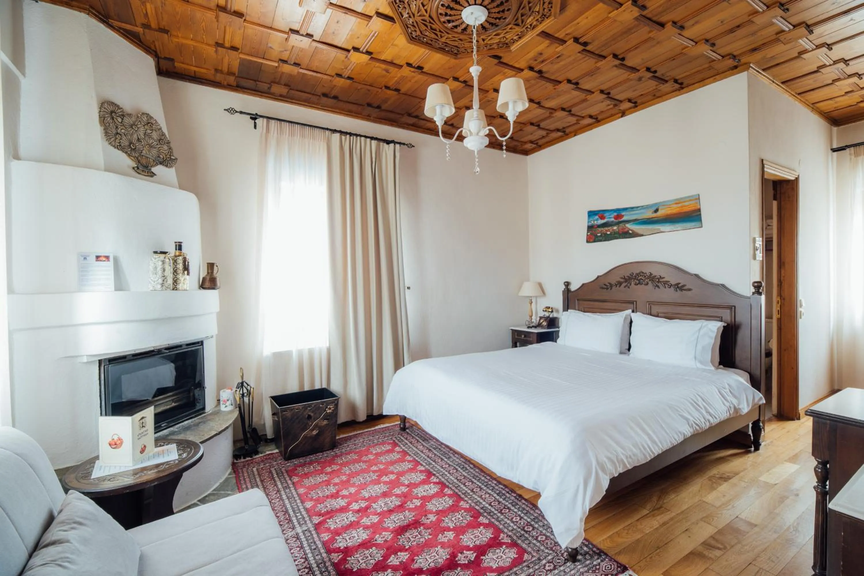 Bed in Archontiko Naoumidi