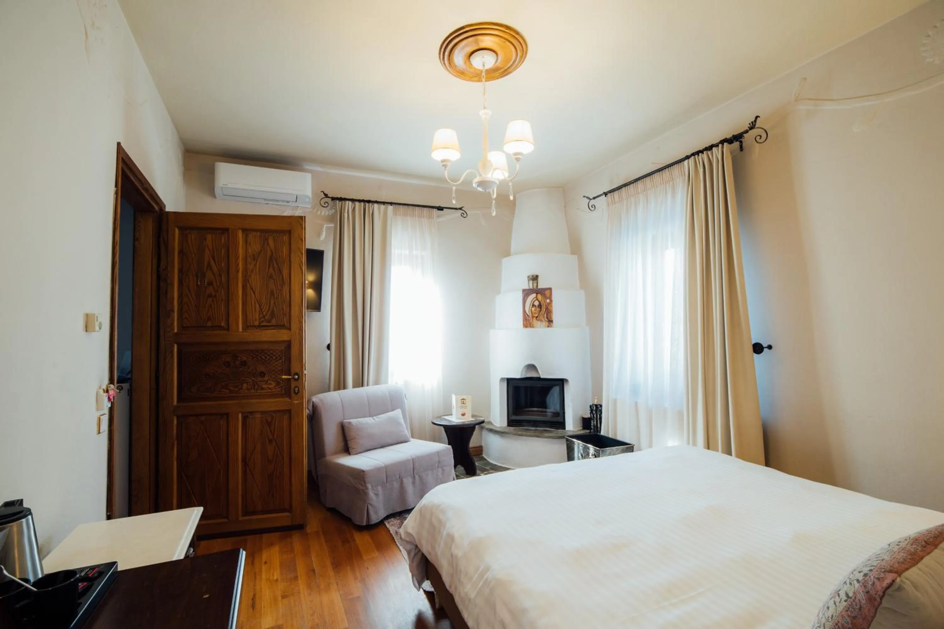 Bed in Archontiko Naoumidi