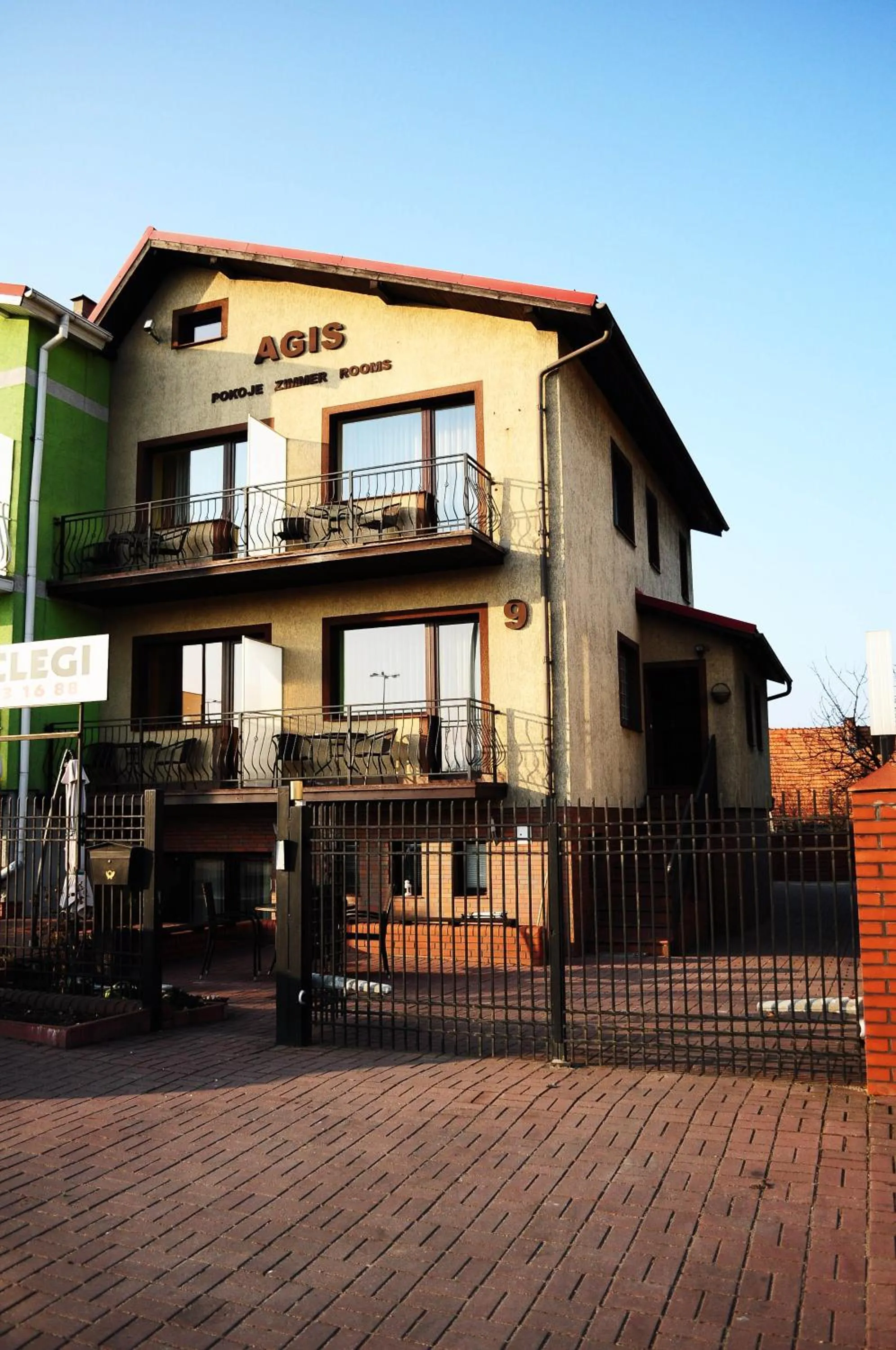 Facade/entrance in AGIS Pokoje Gościnne