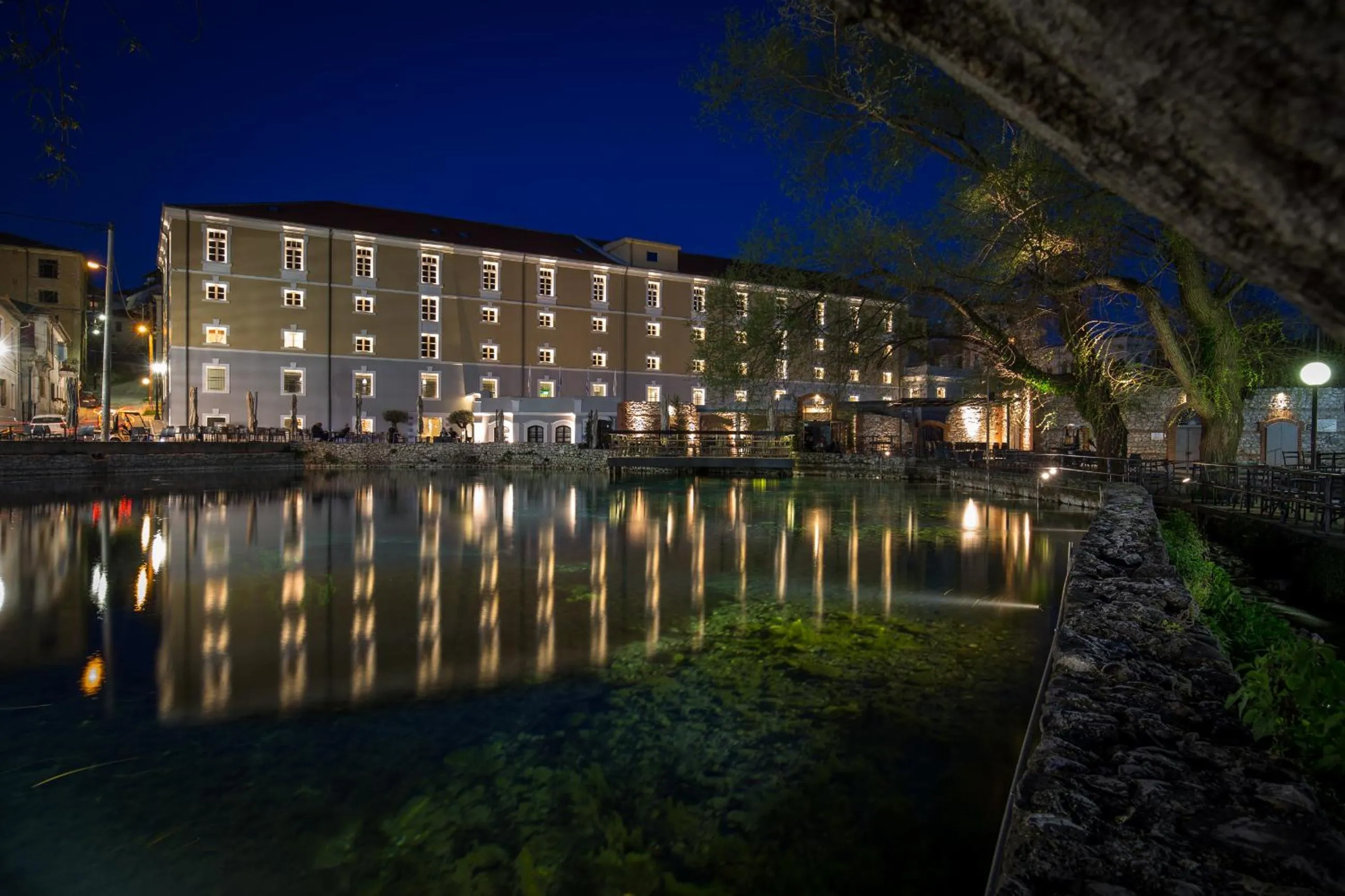 Facade/entrance in Hydrama Grand Hotel