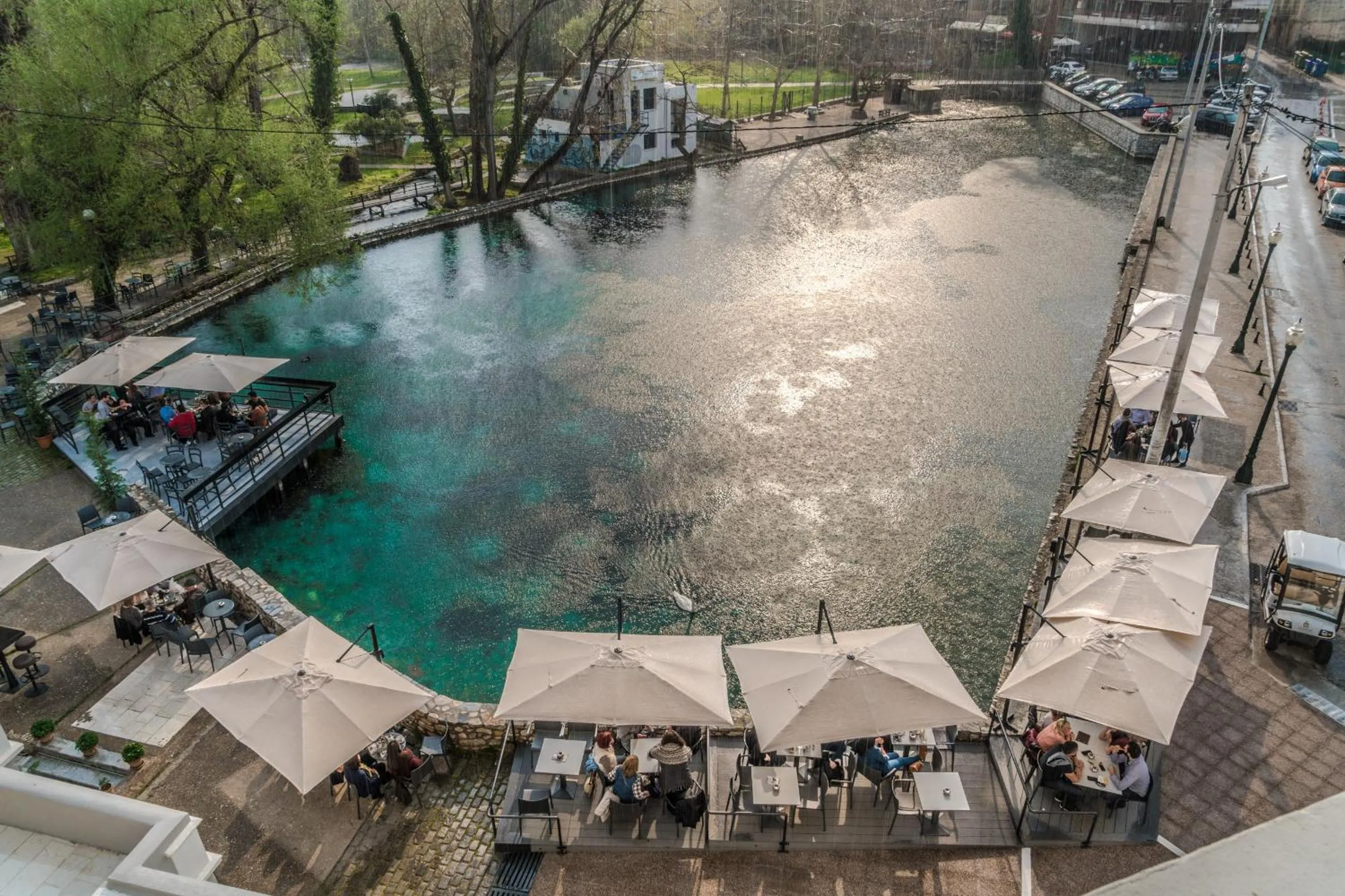 Lake view in Hydrama Grand Hotel