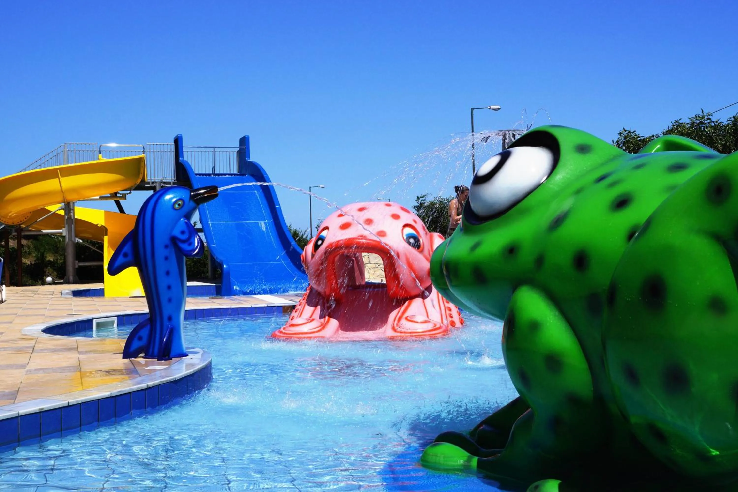 Aqua park in Mediterraneo Hotel