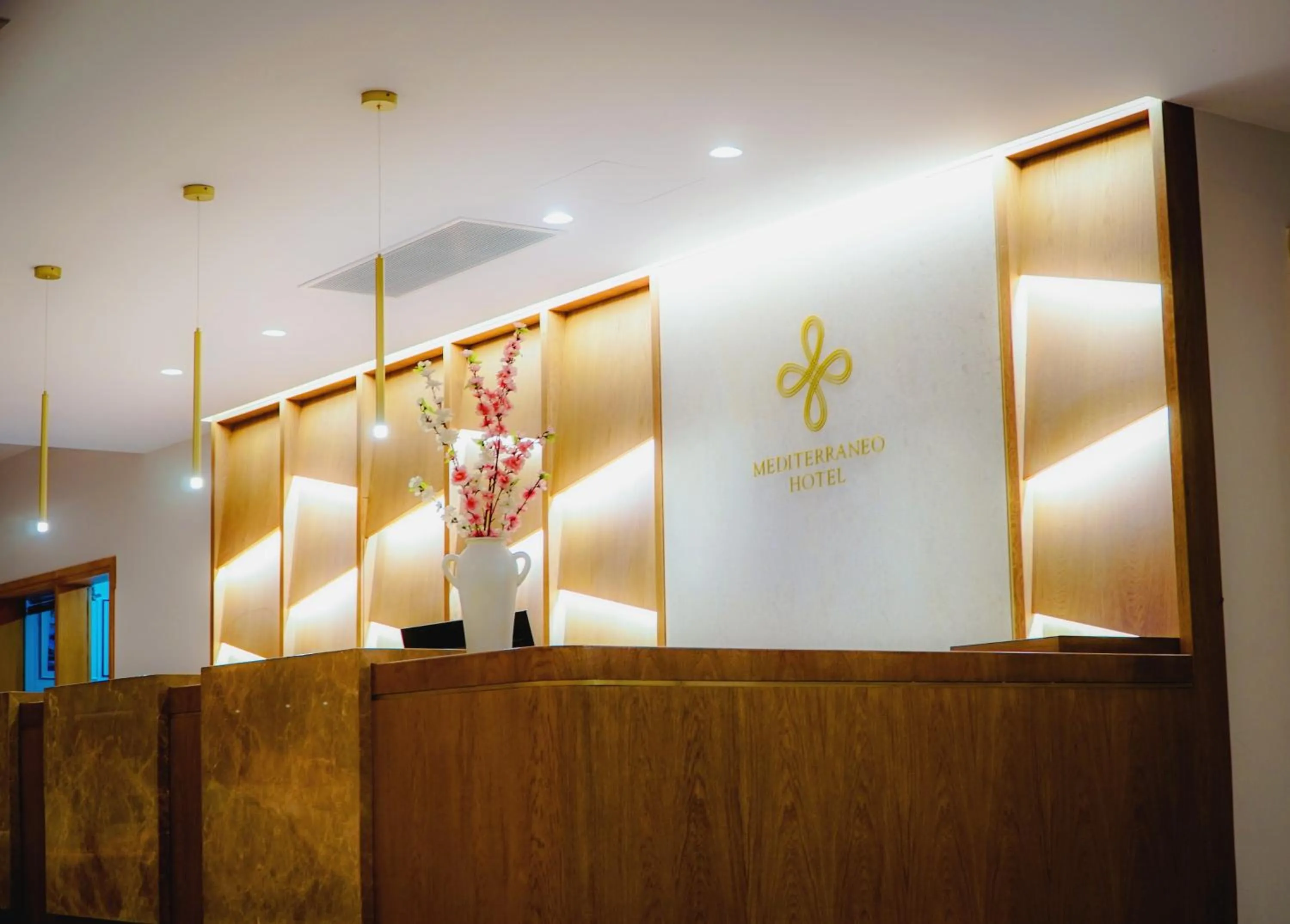 Lobby or reception in Mediterraneo Hotel