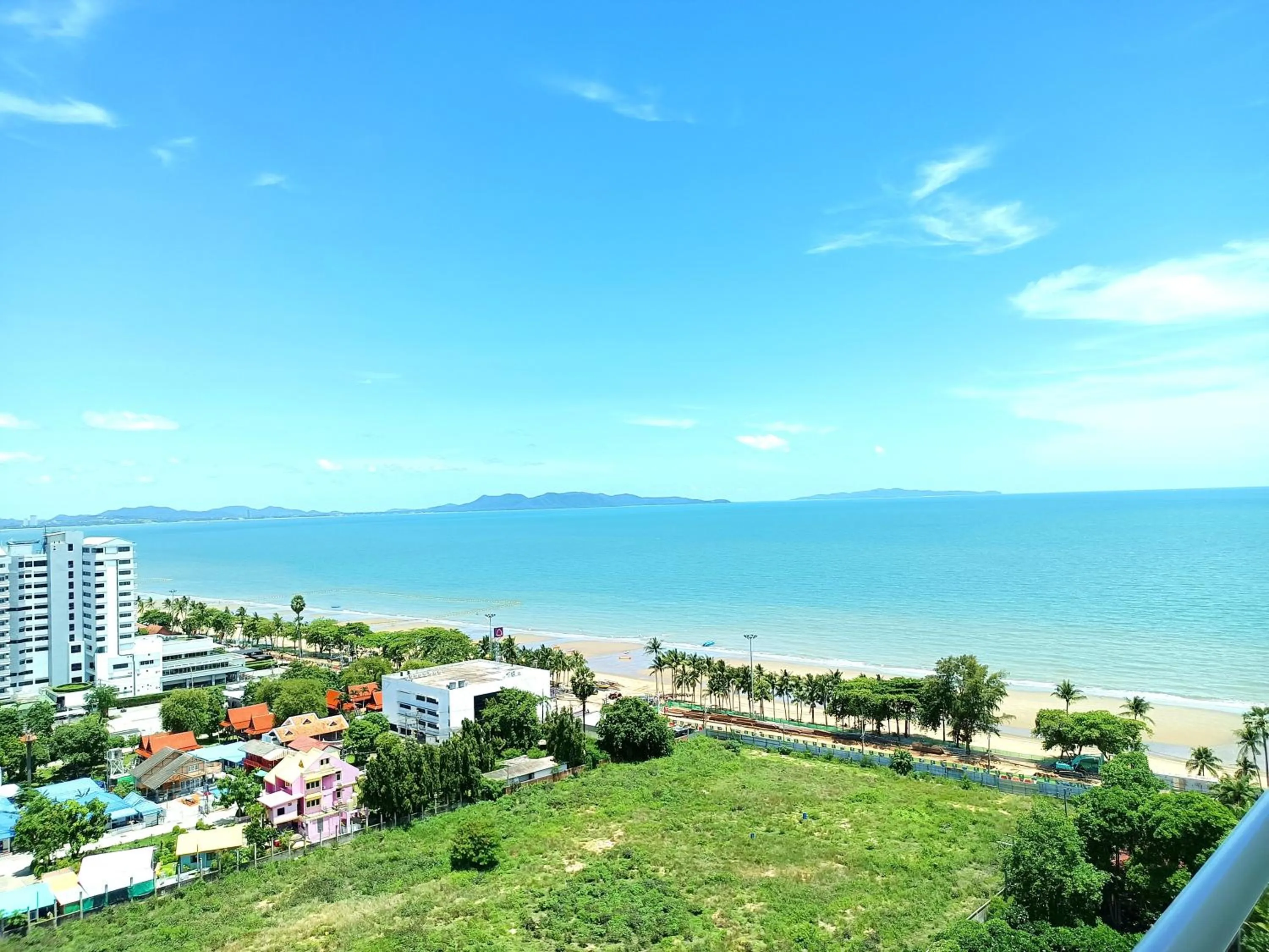 View (from property/room) in Sea View Beachfront Condos Pattaya Jomtien Beach