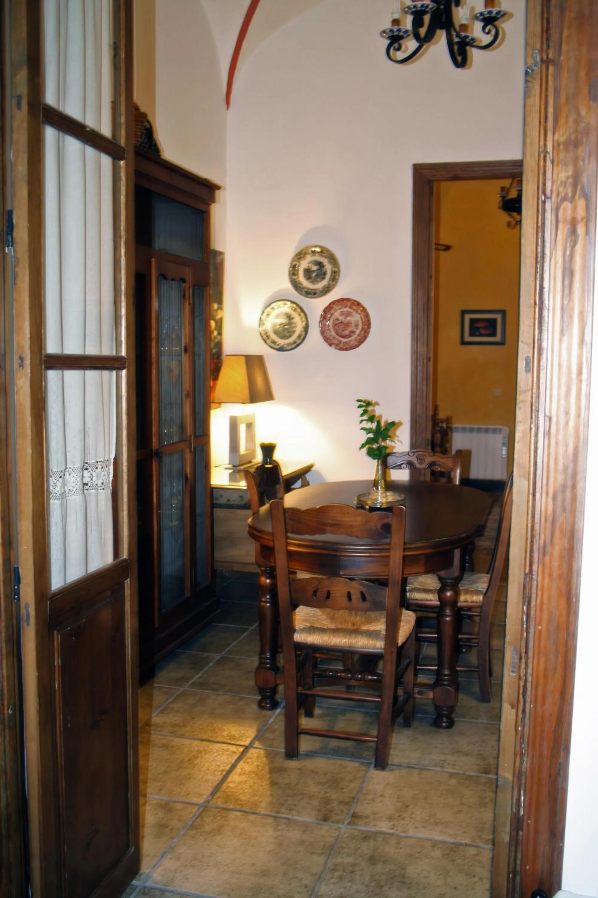 Communal lounge/ TV room in Casa Rural El Aguila