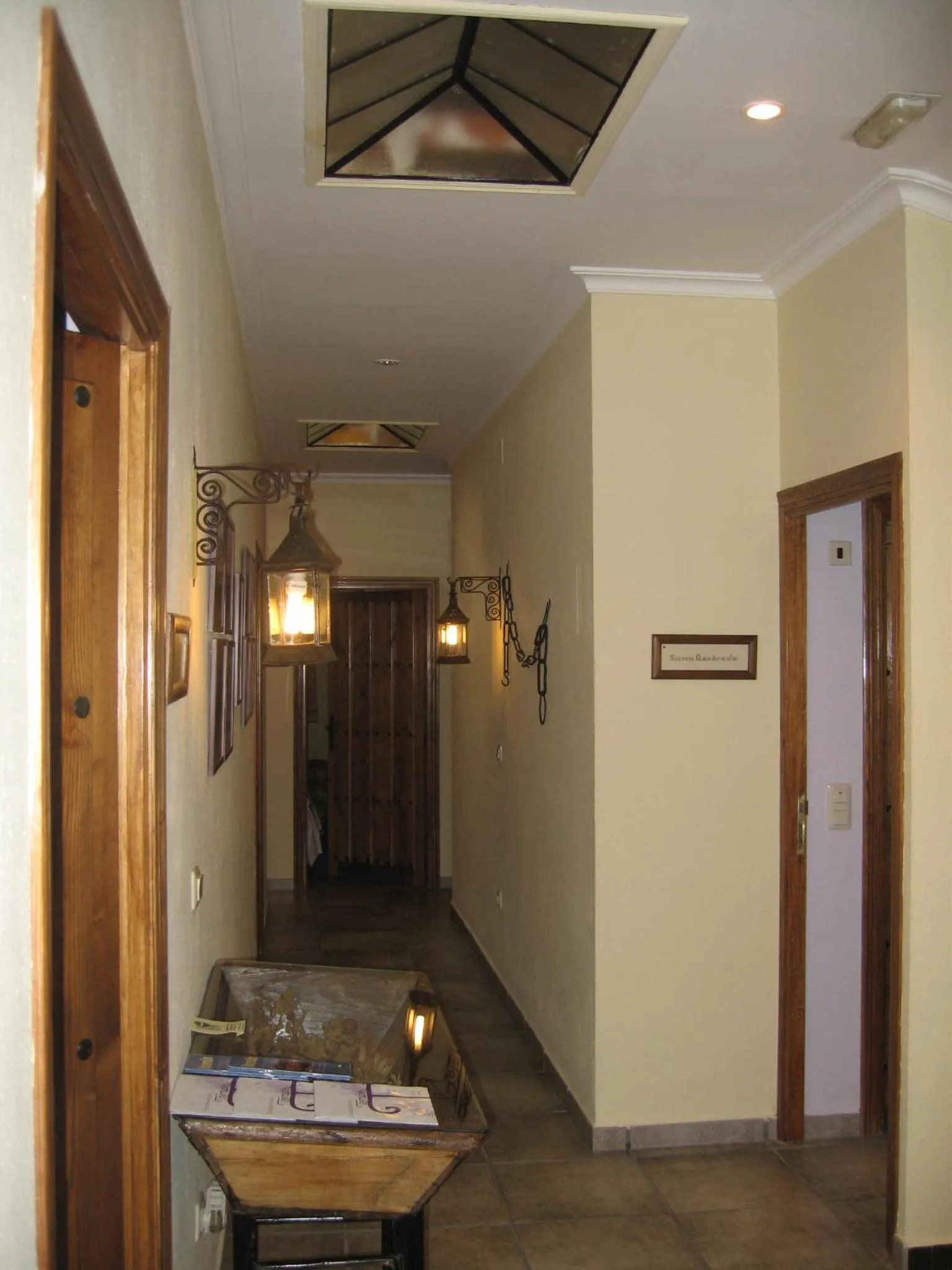 Decorative detail in Casa Rural El Aguila