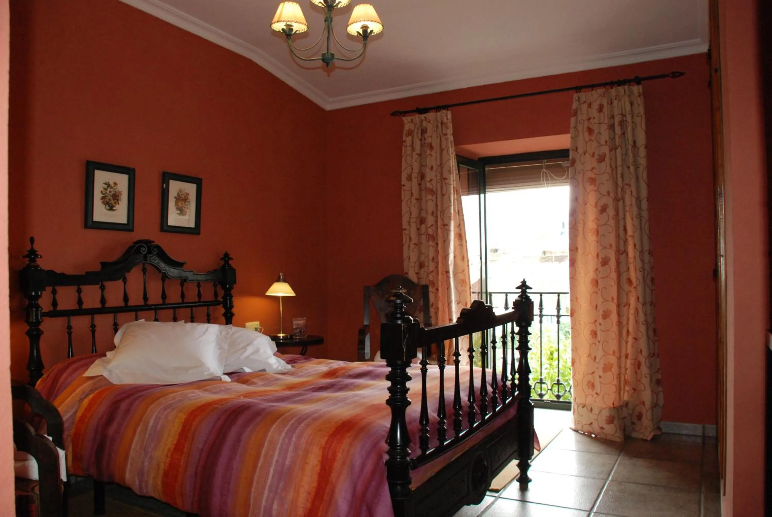 Bed in Casa Rural El Aguila