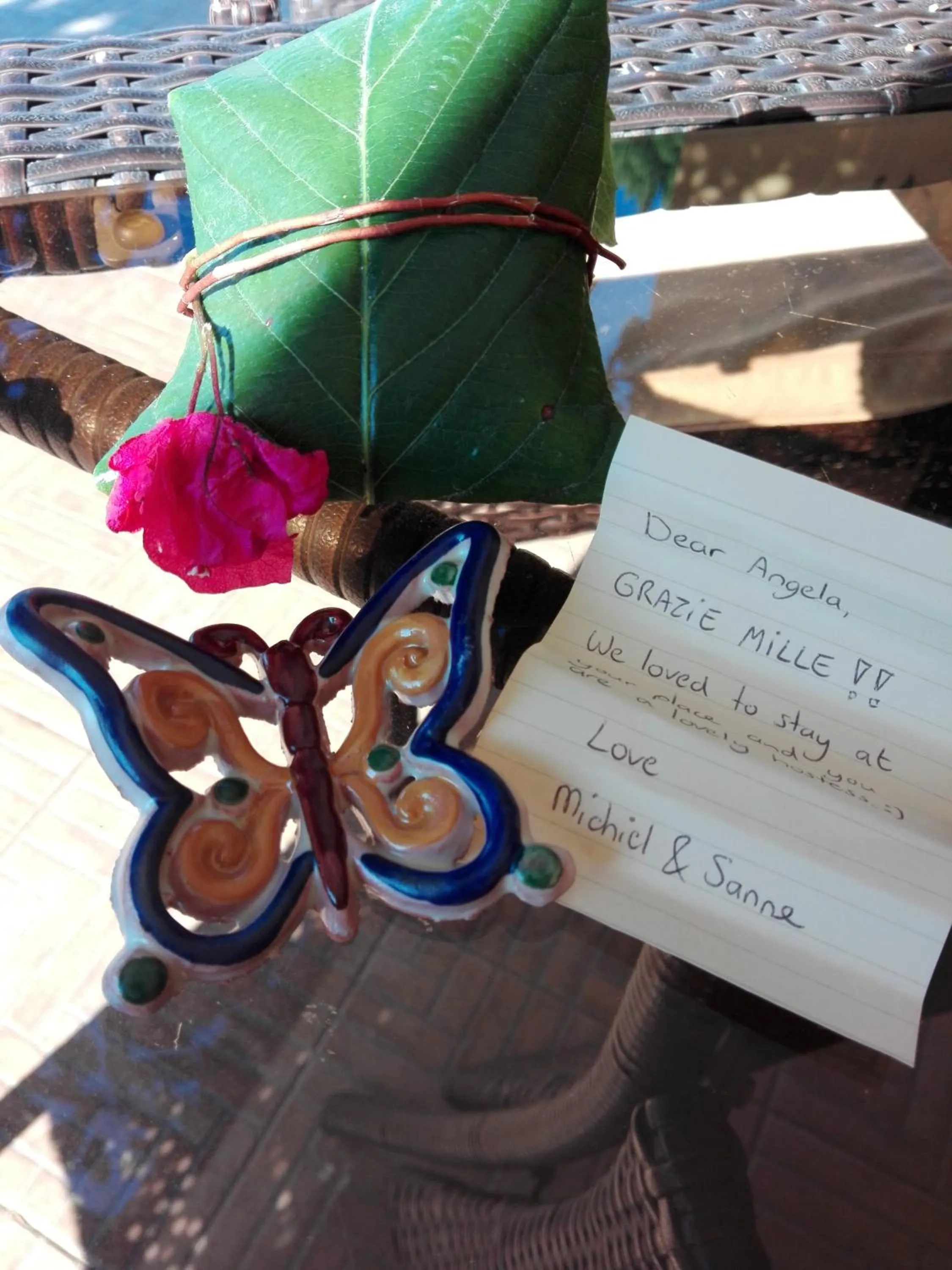 Internal: Not applicable to any particular room in B&B Mariposa