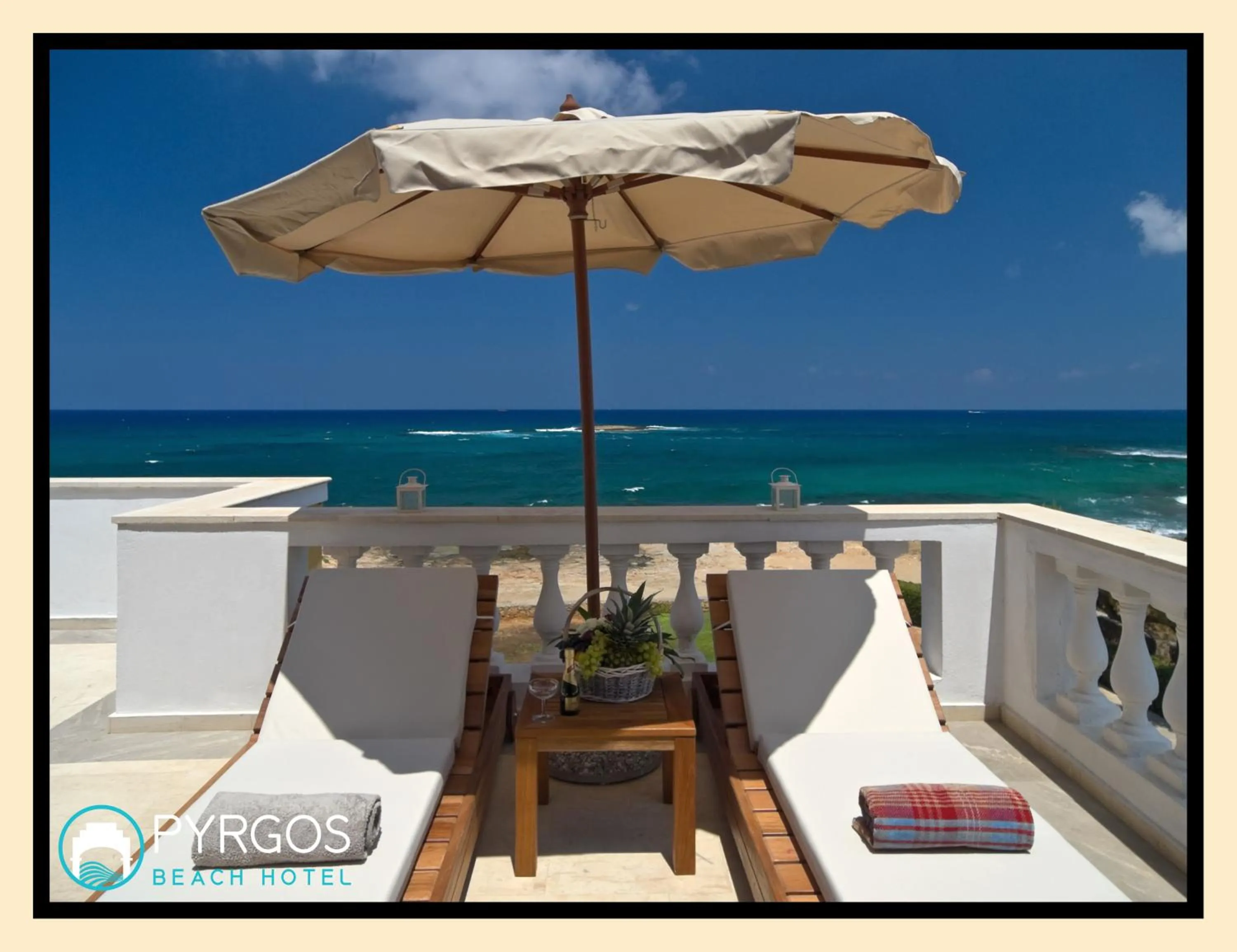 View (from property/room) in Pyrgos Beach Hotel Apartments