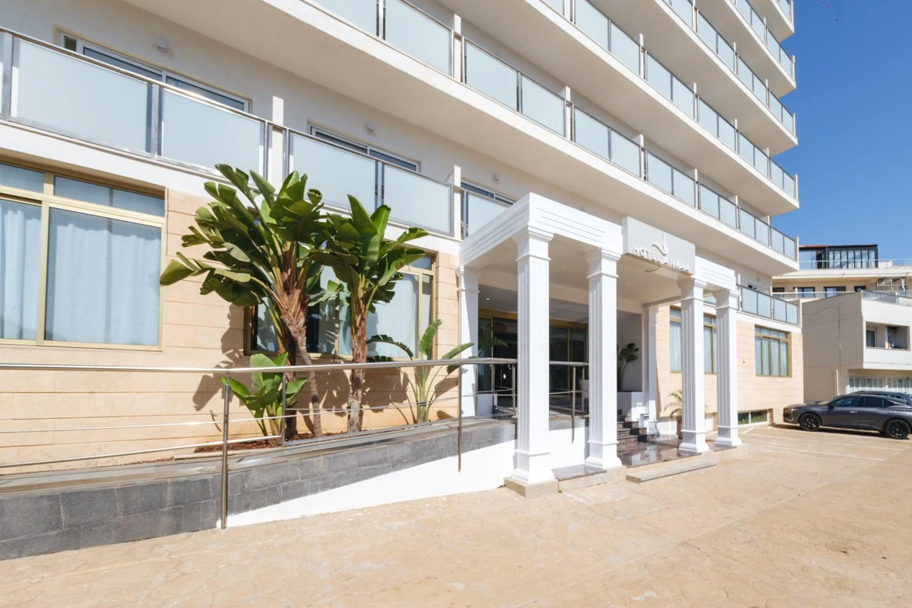 Facade/entrance in Hotel Ankaa - Adults Only