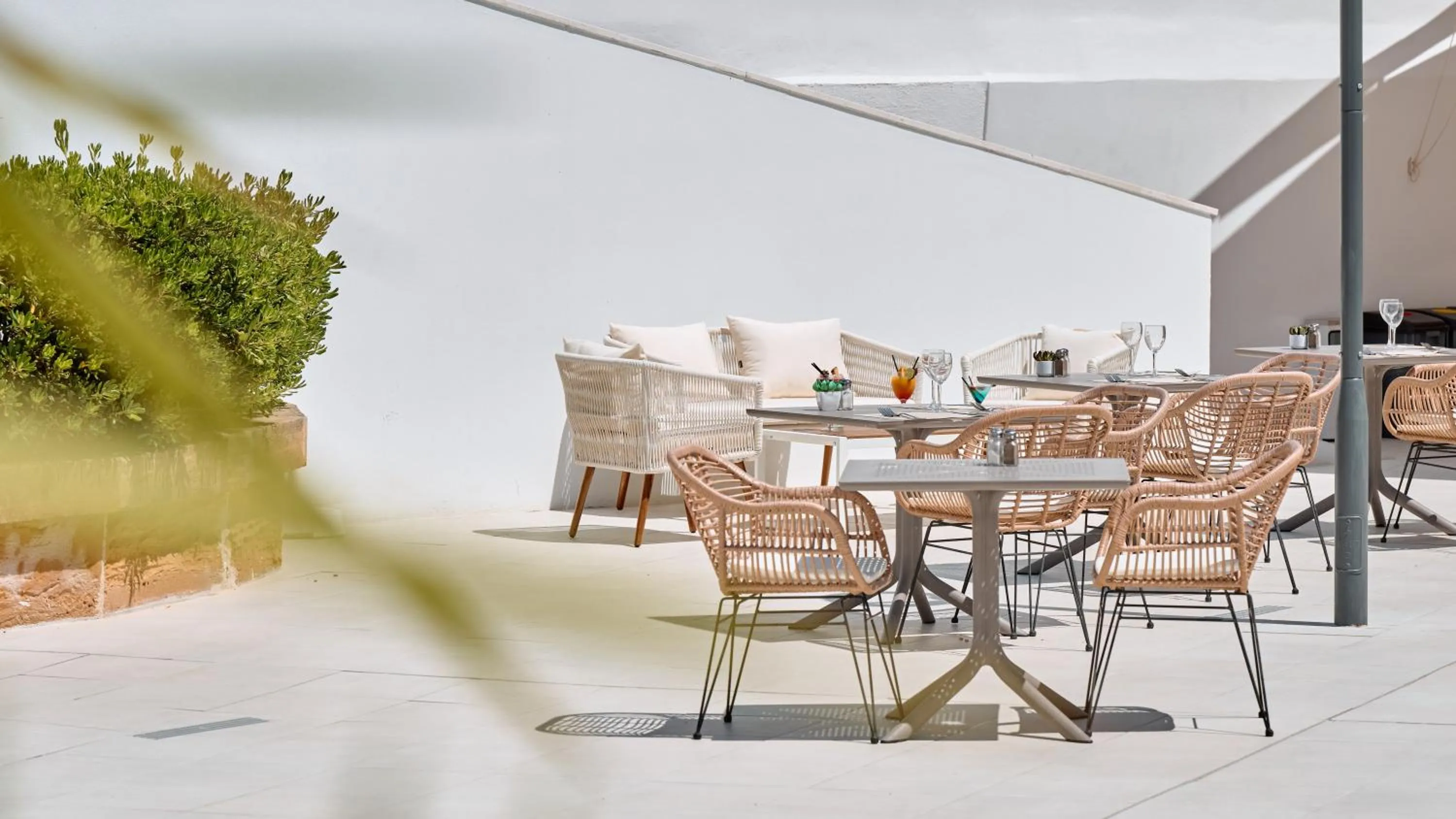 Balcony/Terrace in Hotel Ankaa - Adults Only