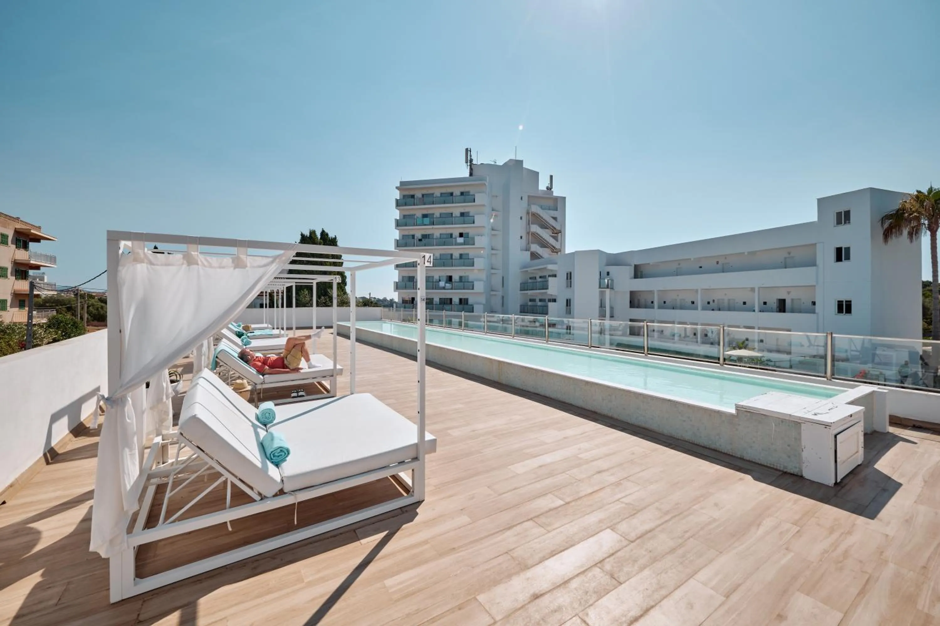 Swimming pool in Hotel Ankaa - Adults Only