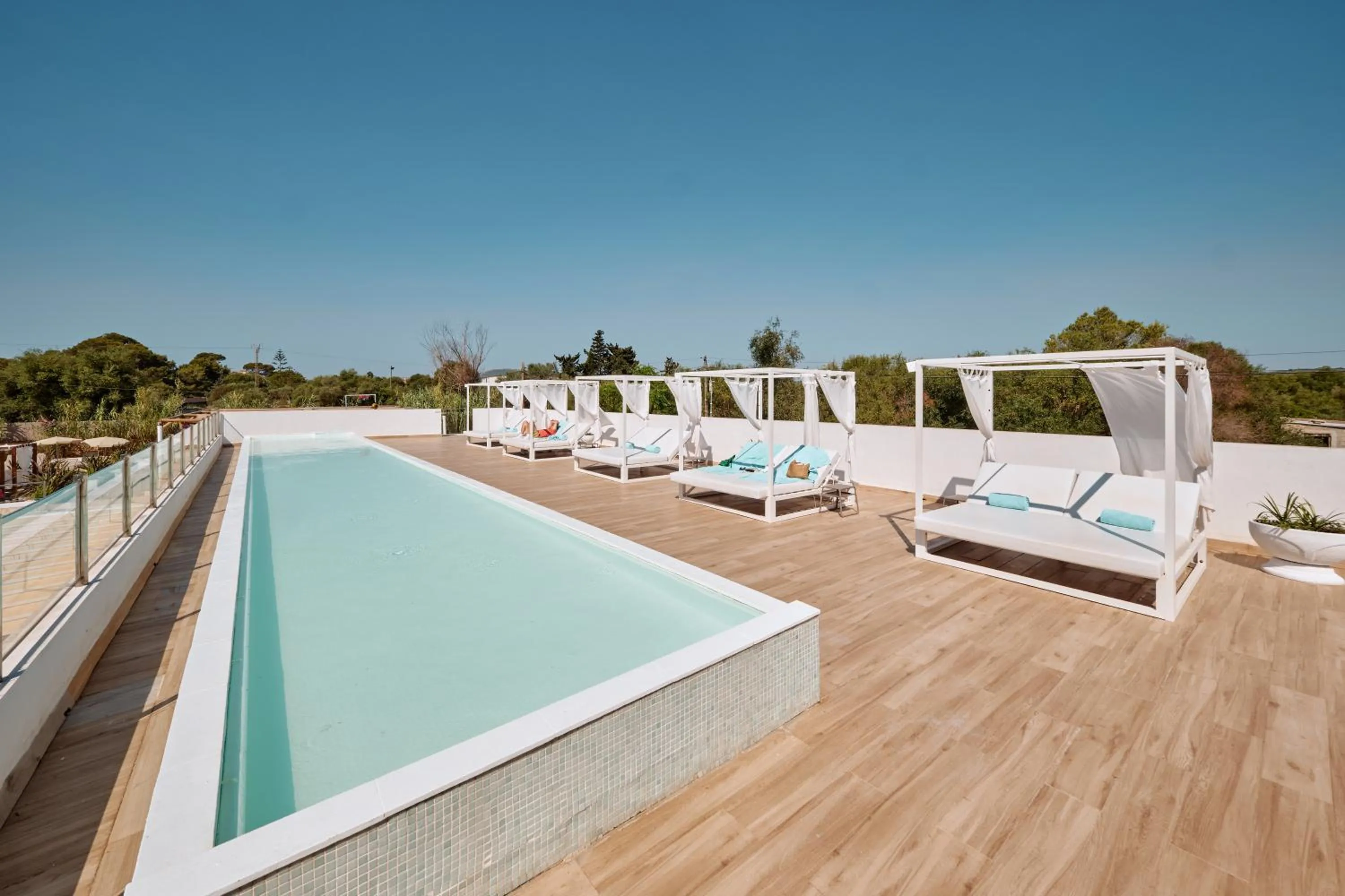 Swimming pool in Hotel Ankaa - Adults Only