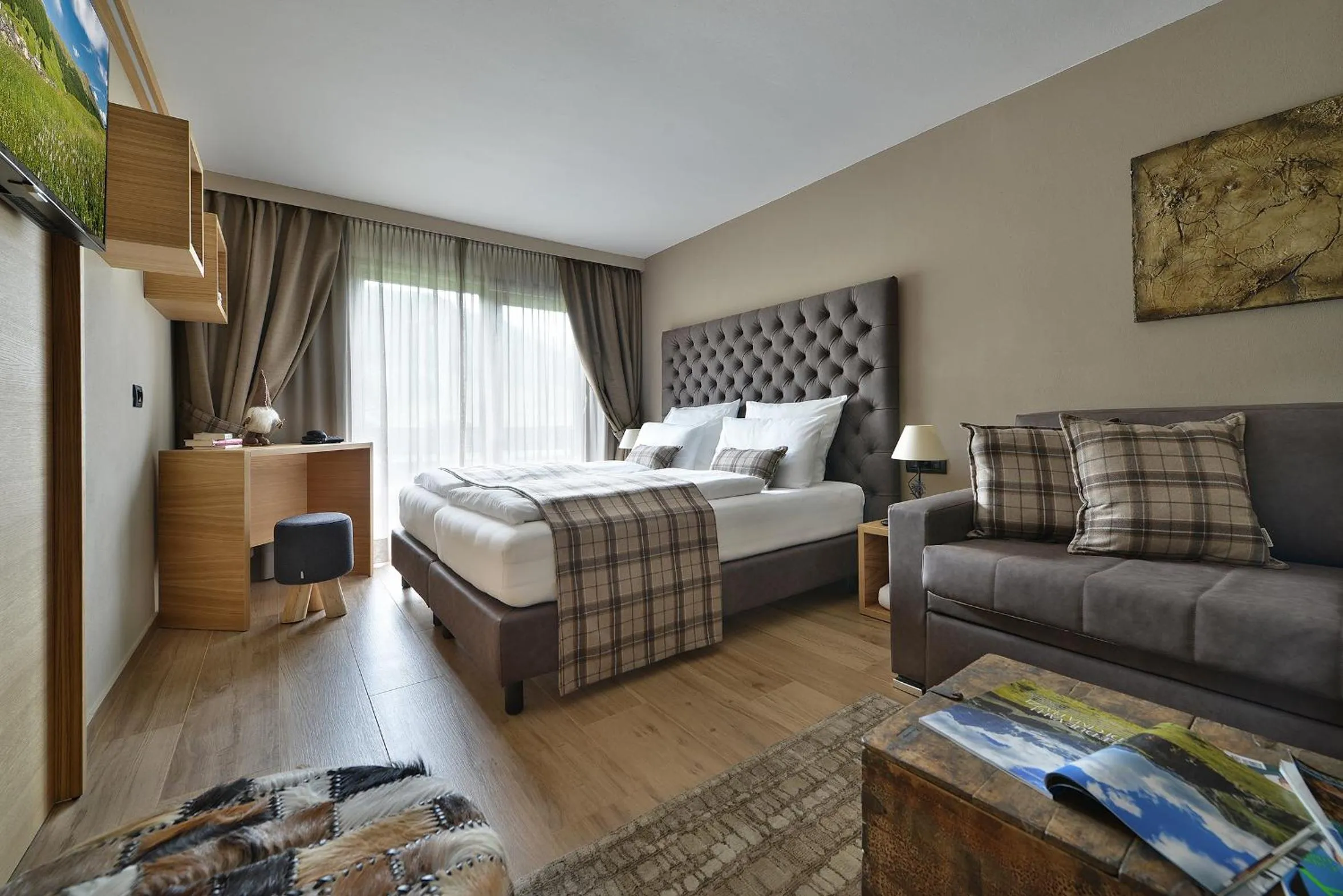 Bed in Hotel Margherita