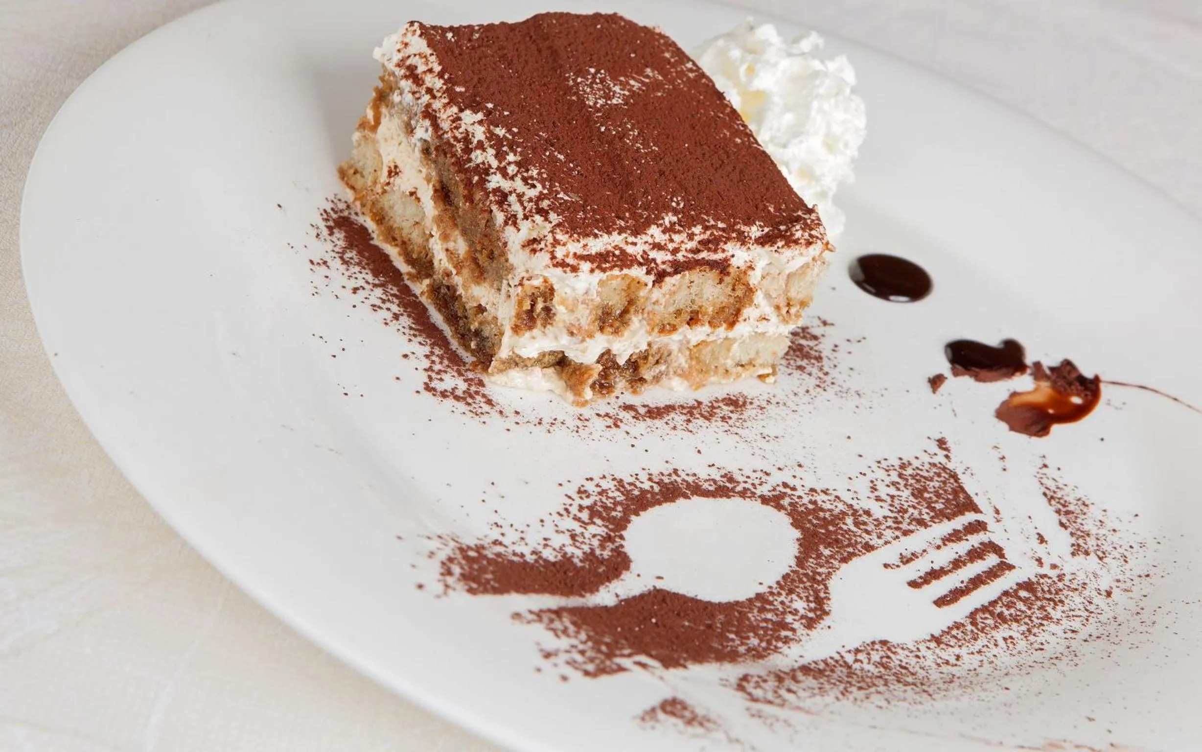 Food and drinks in Hotel Margherita