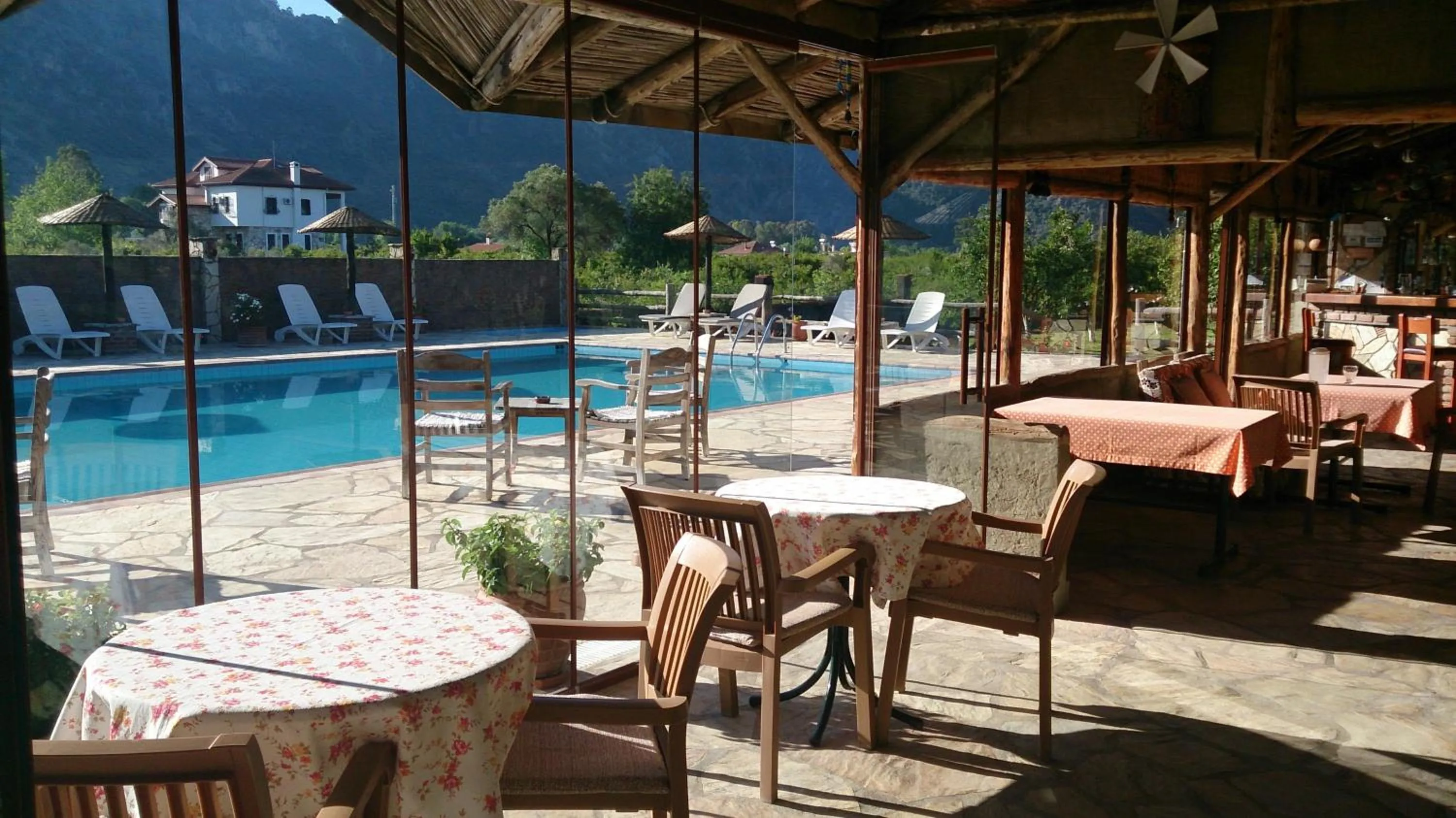 Balcony/Terrace in Sedir Resort - Hotel Rooms, Bungalows & Suites