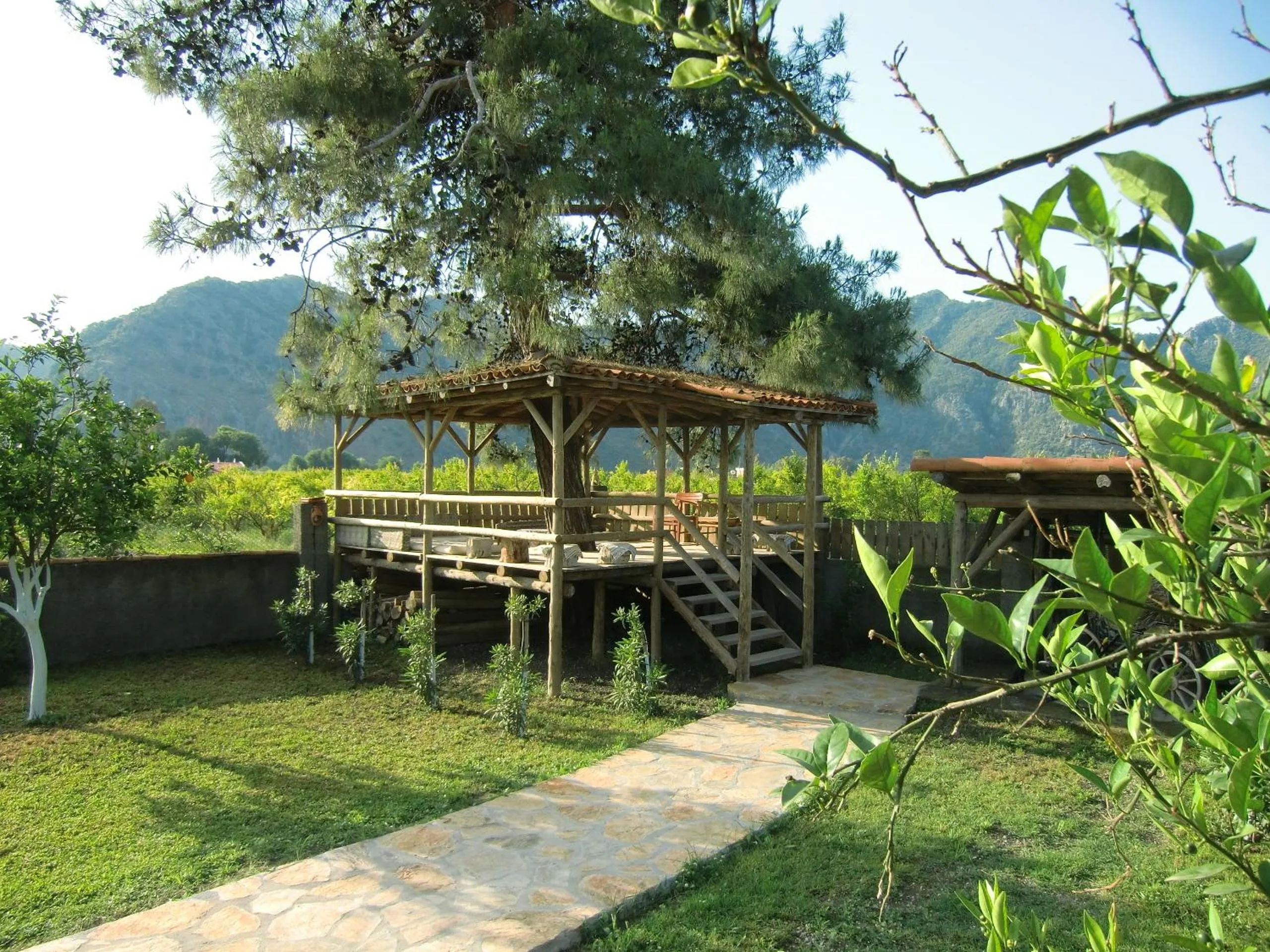 Communal lounge/ TV room in Sedir Resort - Hotel Rooms, Bungalows & Suites