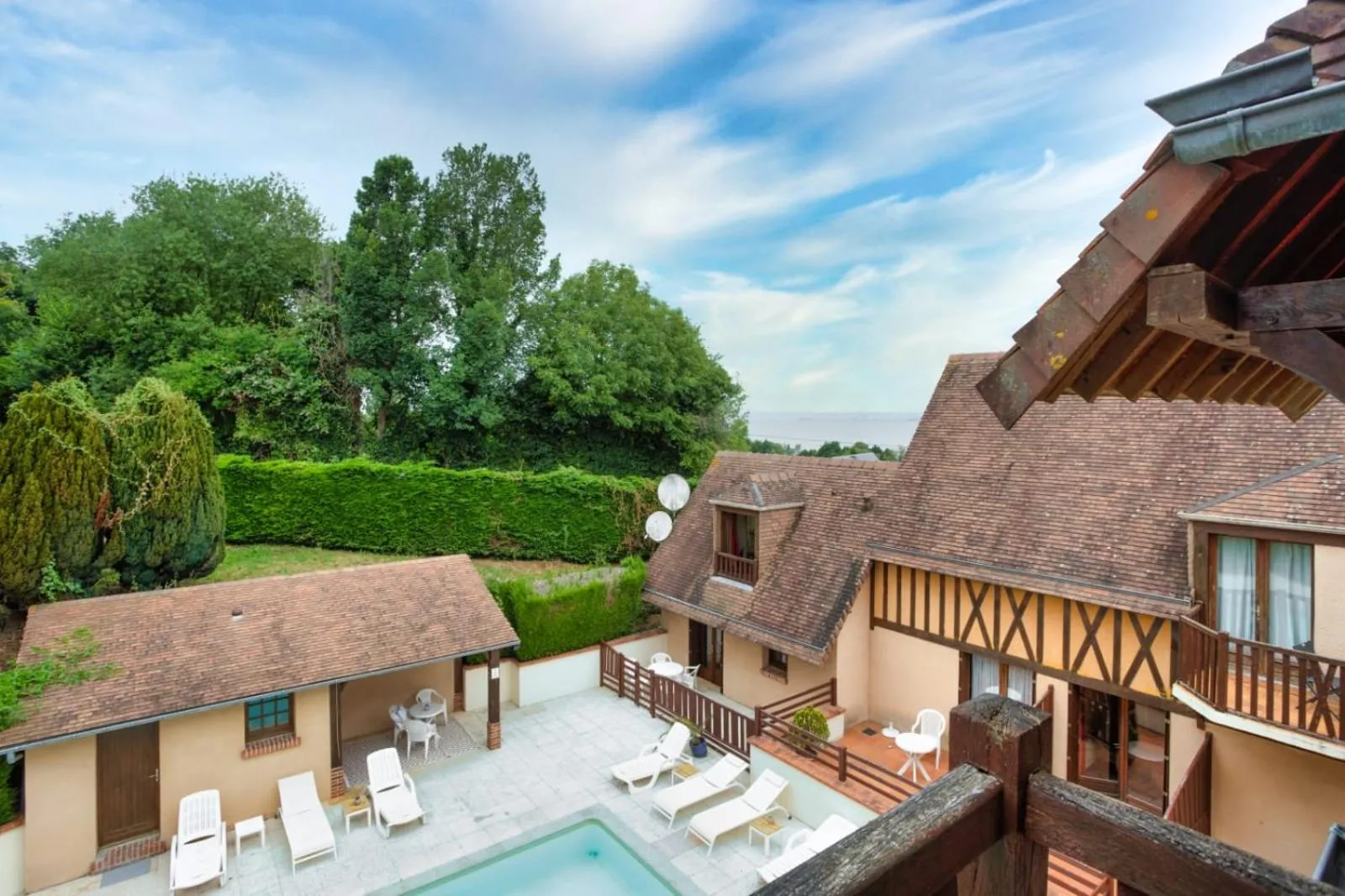 View (from property/room) in Hôtel Le Romantica