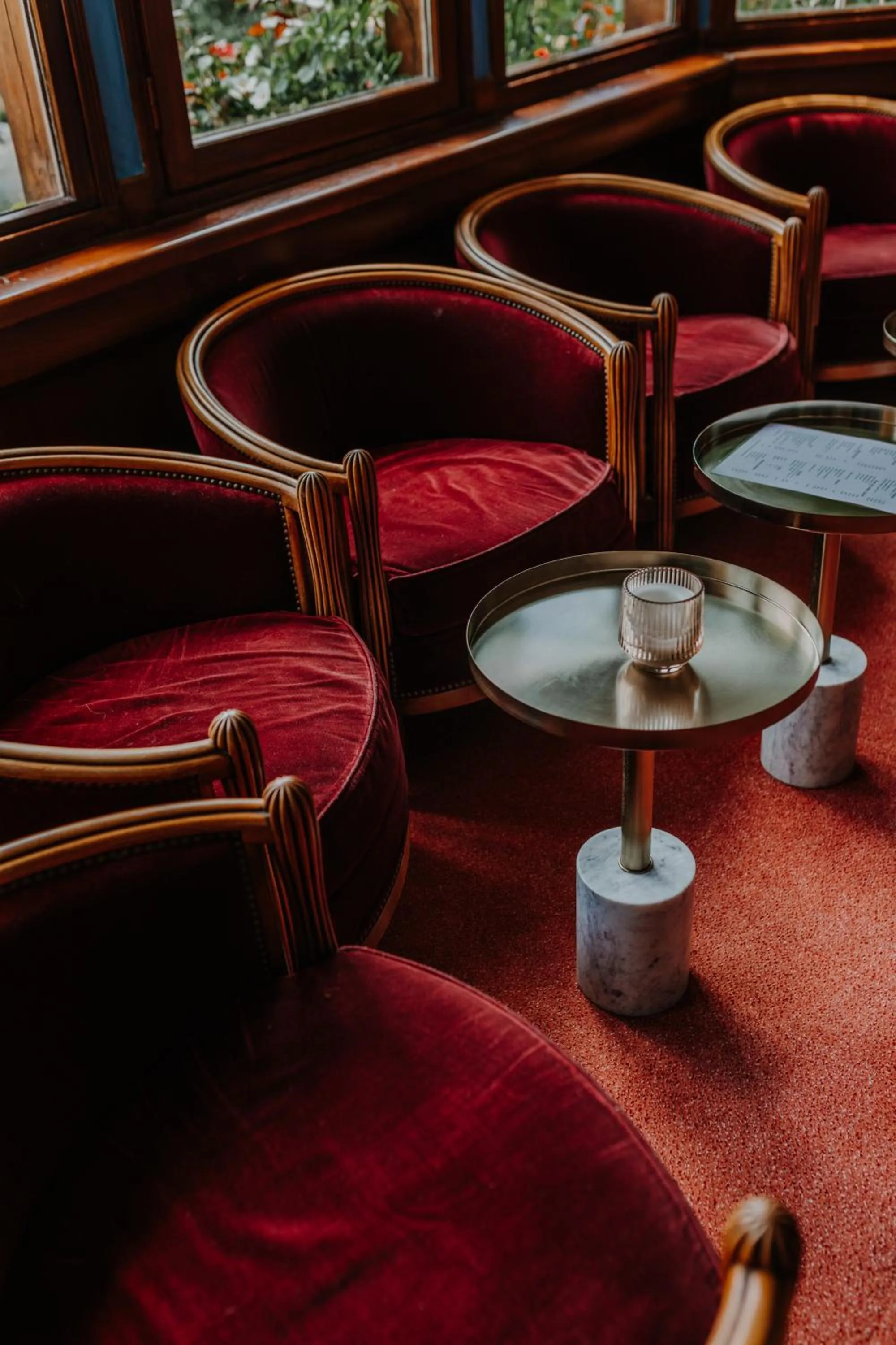 Living room in Hôtel Le Romantica