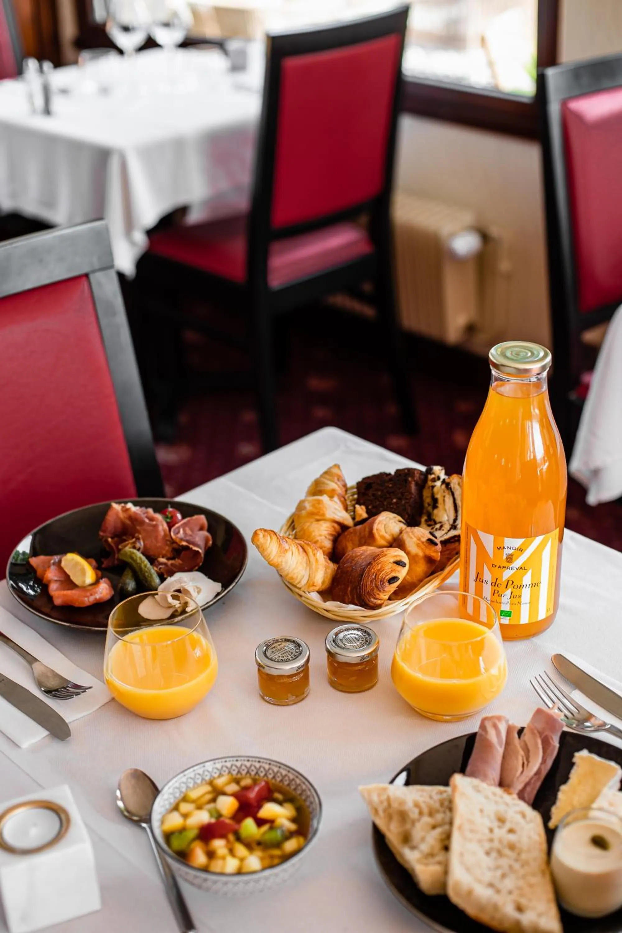 Breakfast in Hôtel Le Romantica