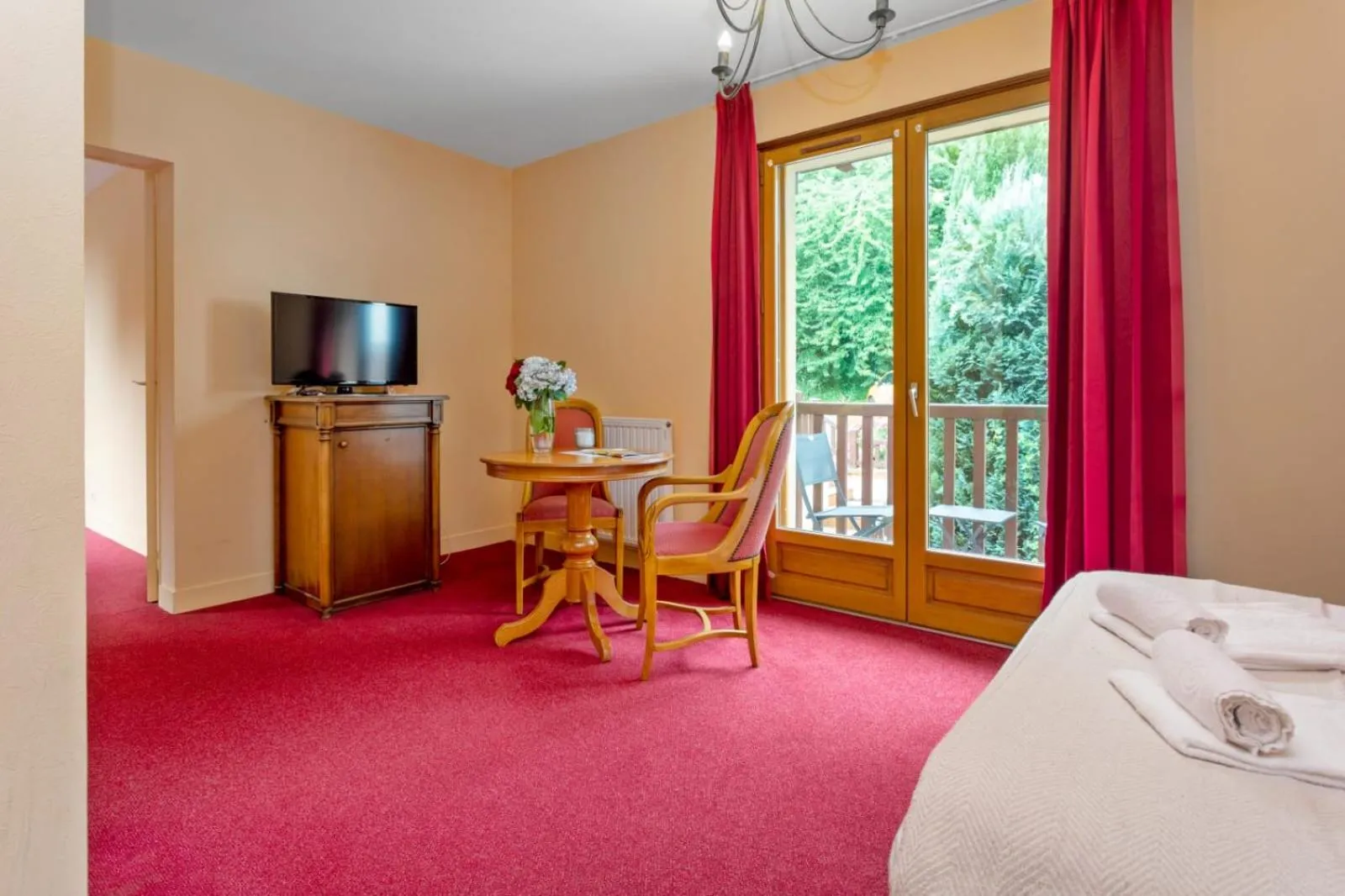 Bed in Hôtel Le Romantica