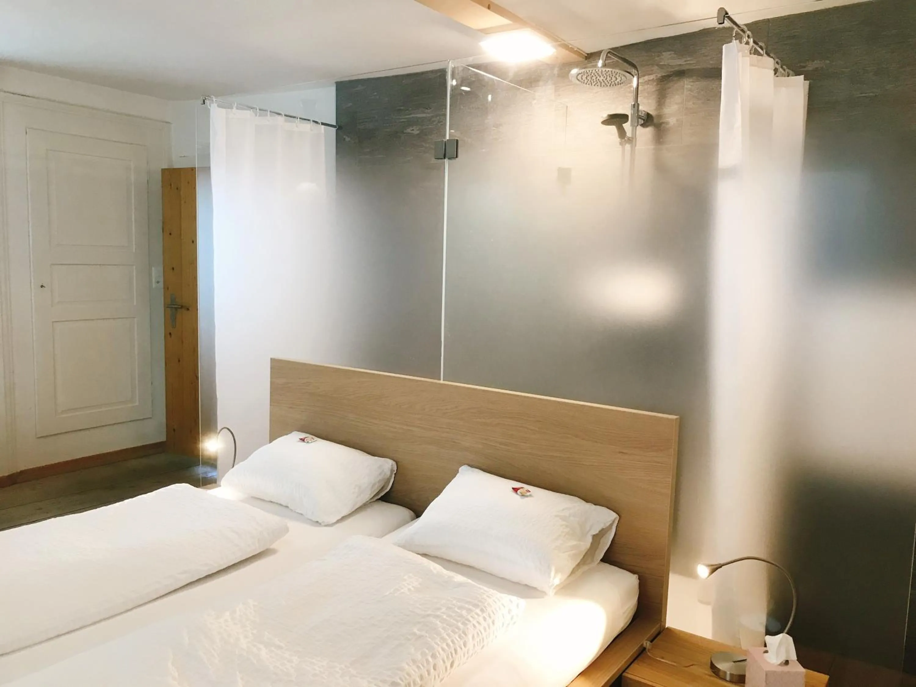 Bed in Hotel Schöntal