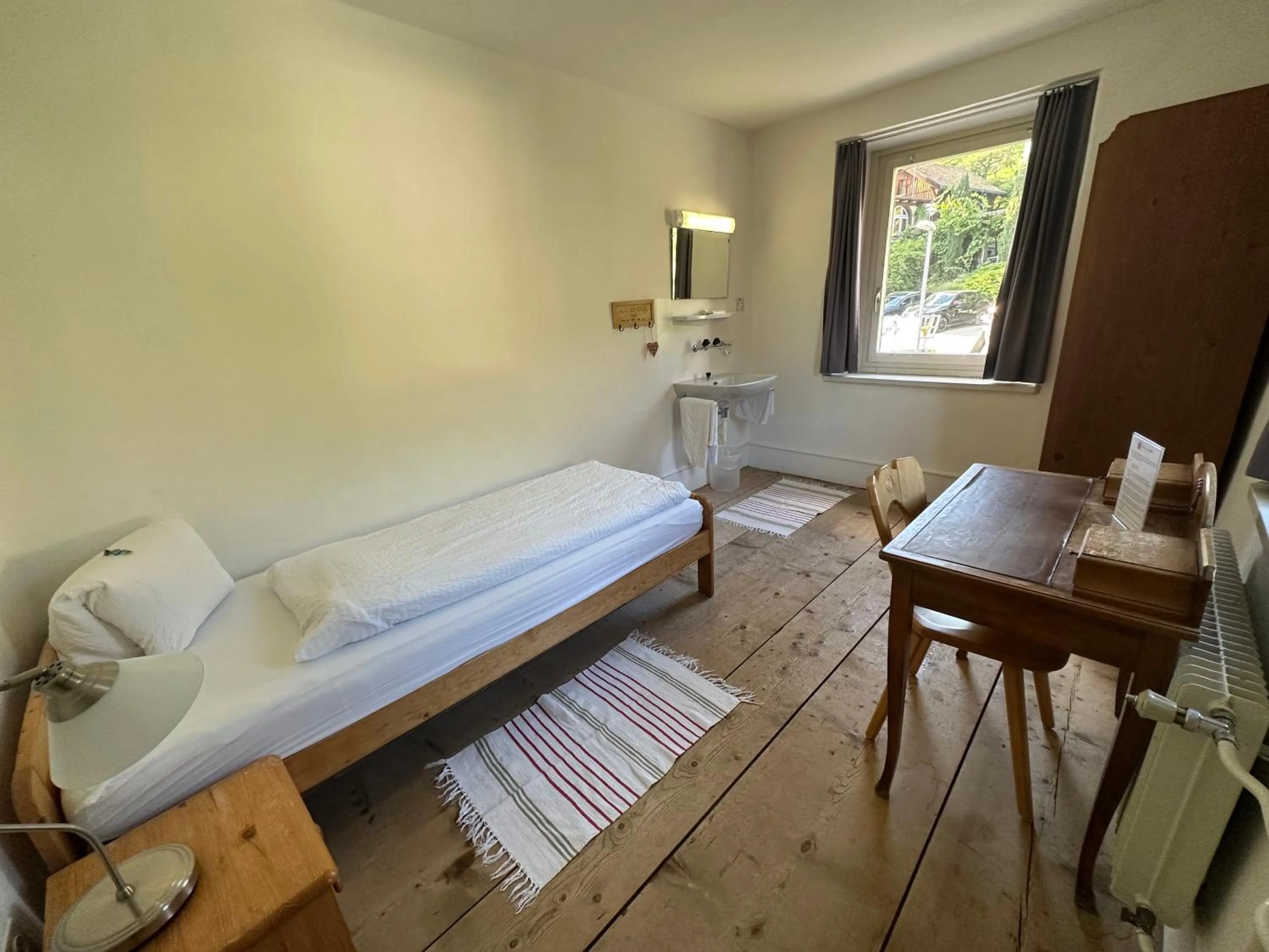 Bed in Hotel Schöntal