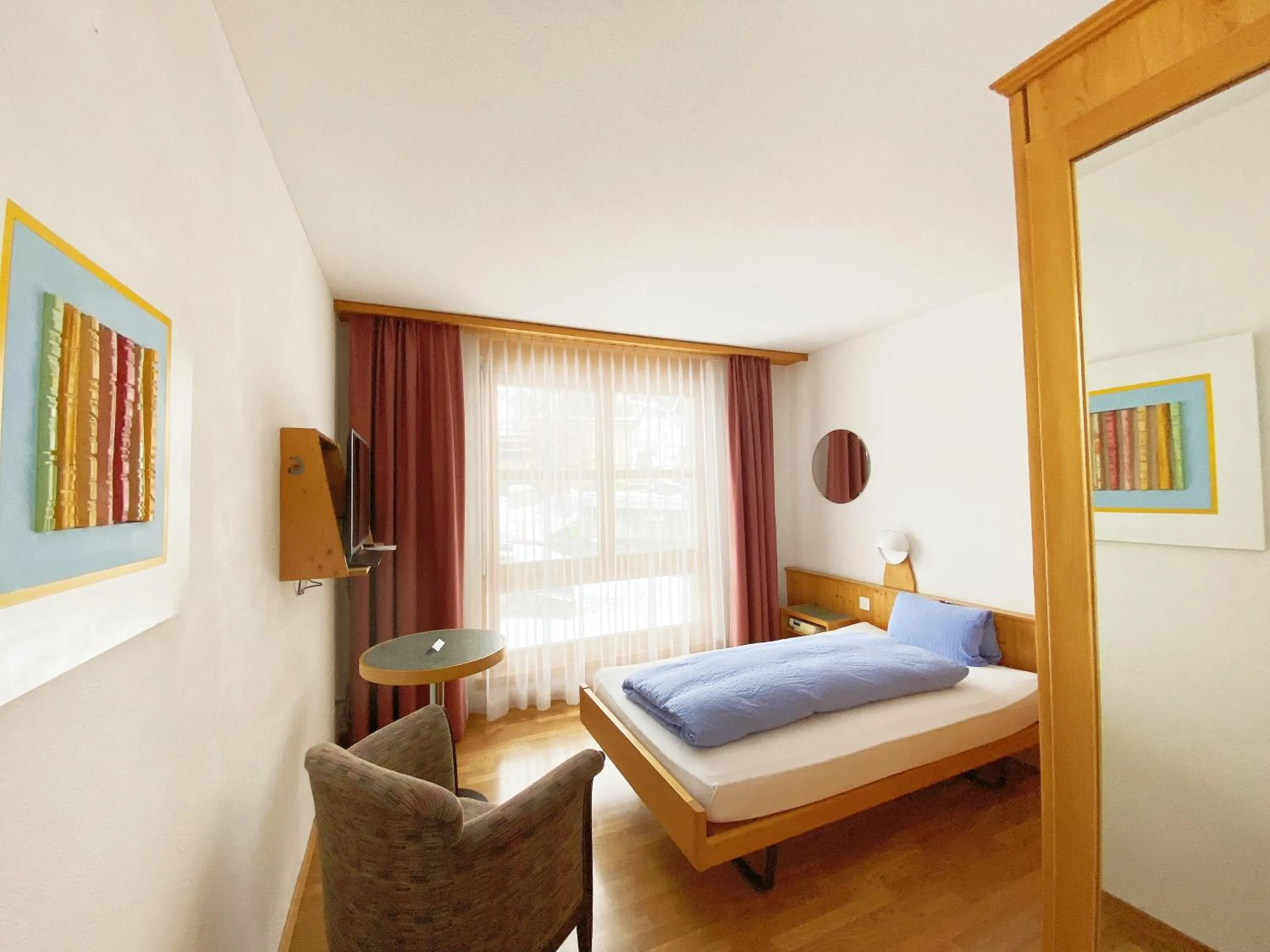 Bed in Hotel Schöntal