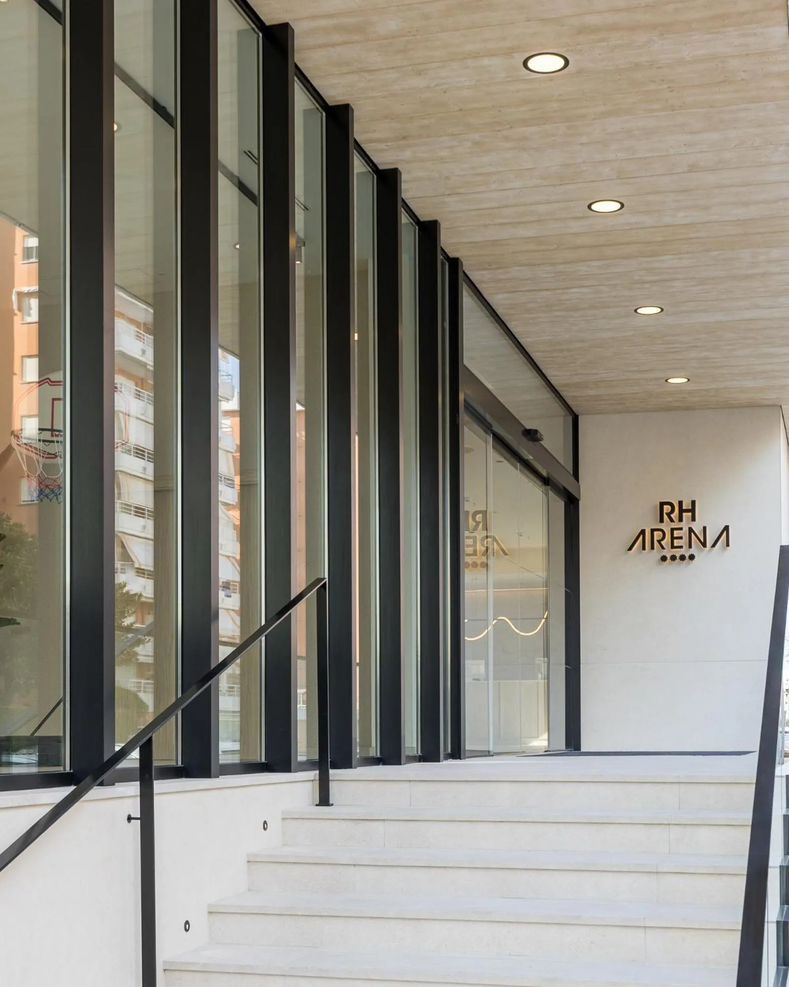 Facade/entrance in Hotel RH Arena - Todo Incluido