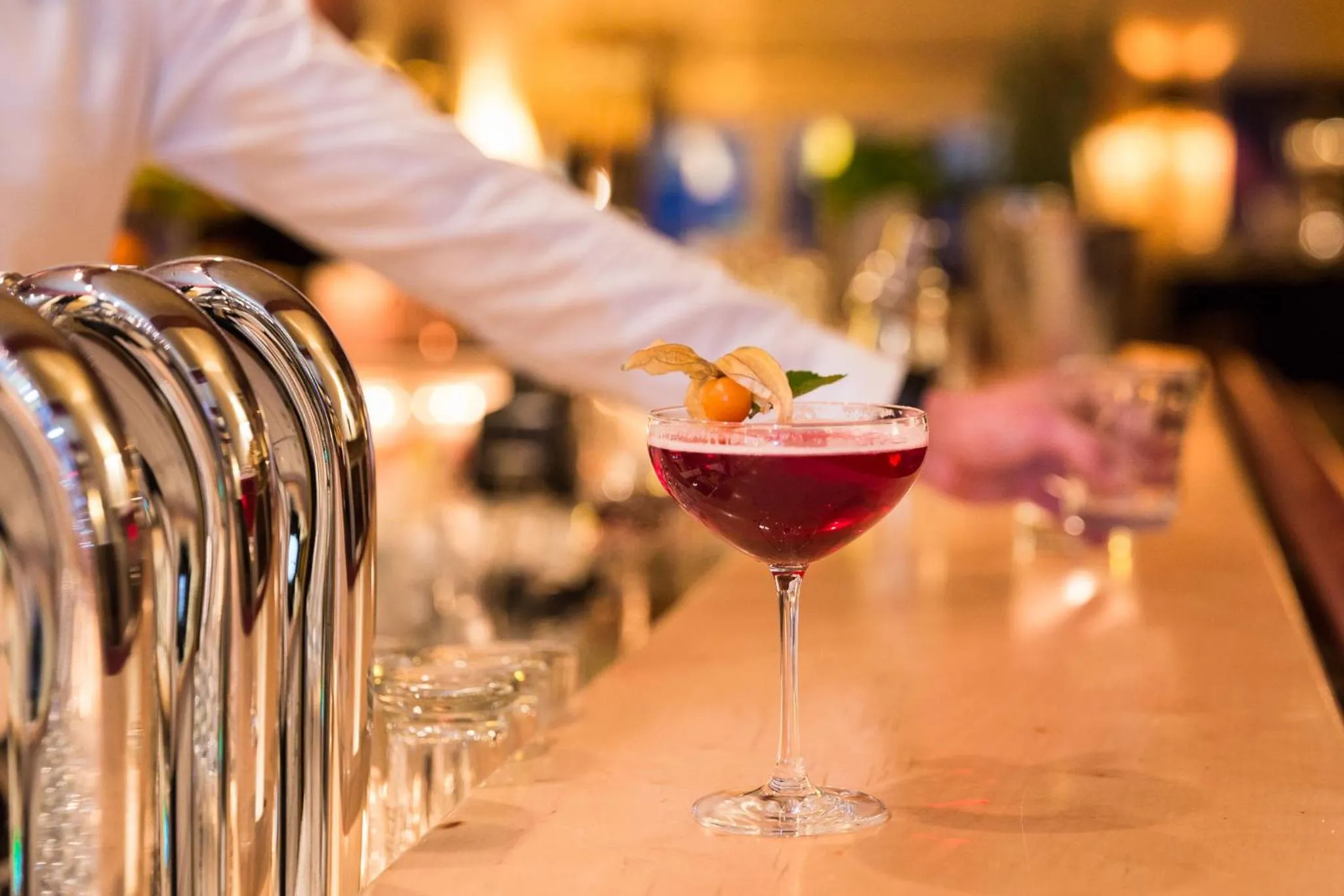 Lounge or bar in Hotel Edelweiss