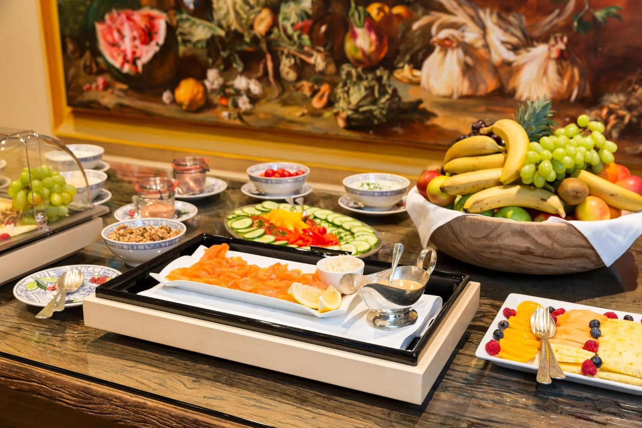 Breakfast in Hotel Edelweiss