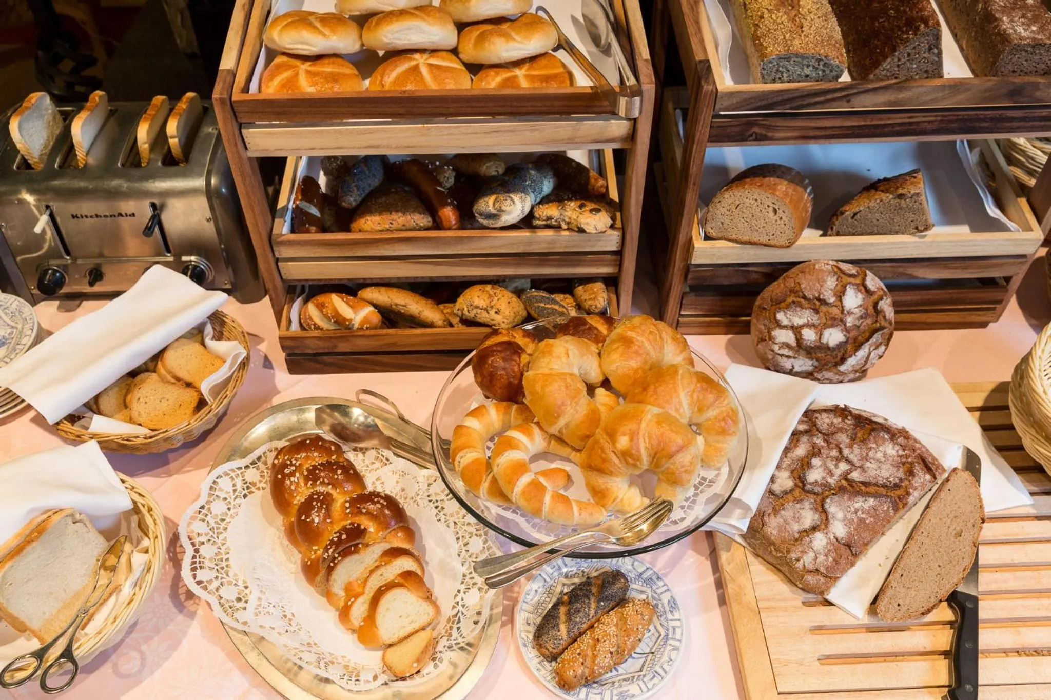 Breakfast in Hotel Edelweiss