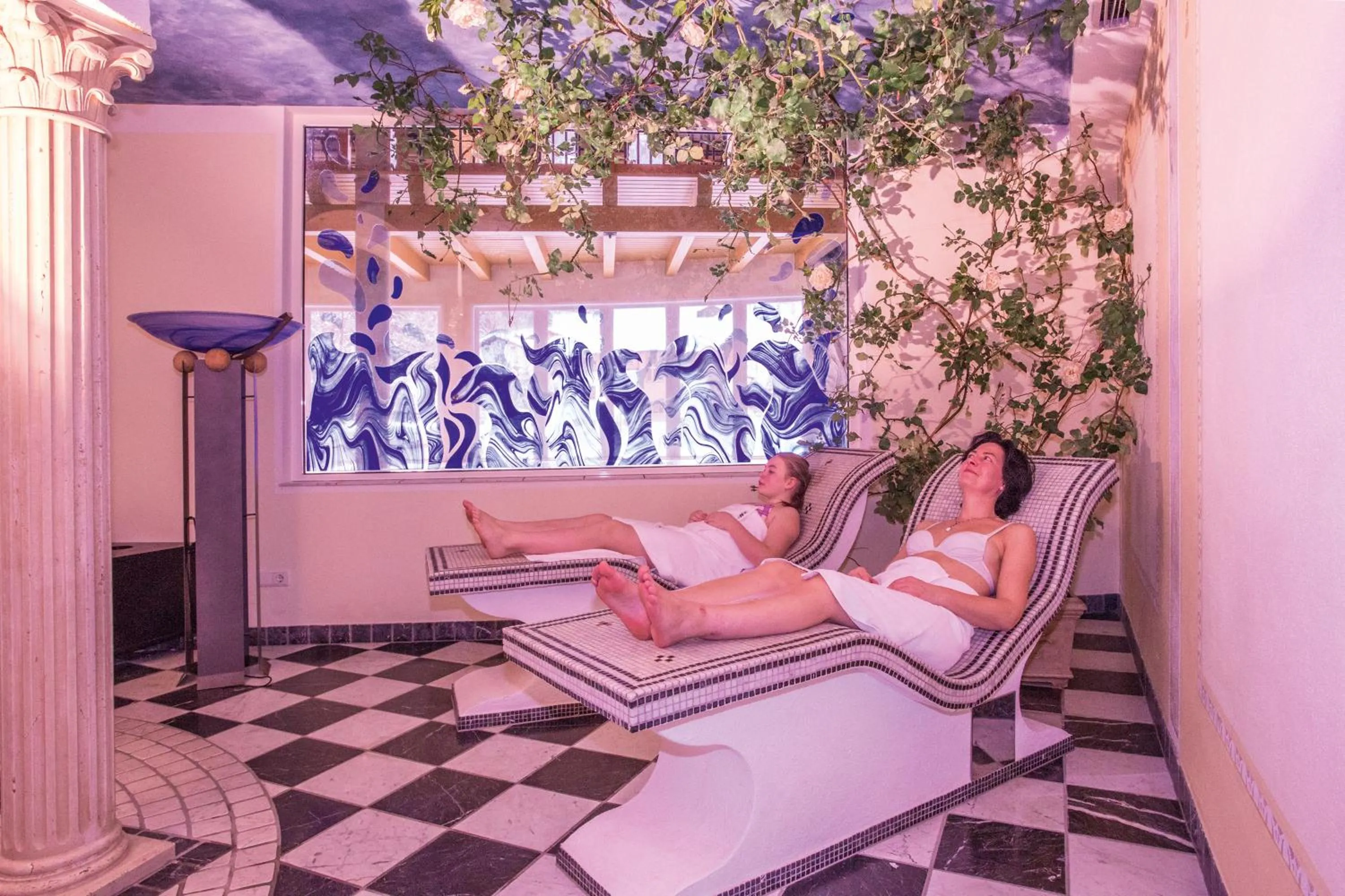 Spa and wellness centre/facilities in Landhotel Alpenhof Filzmoos