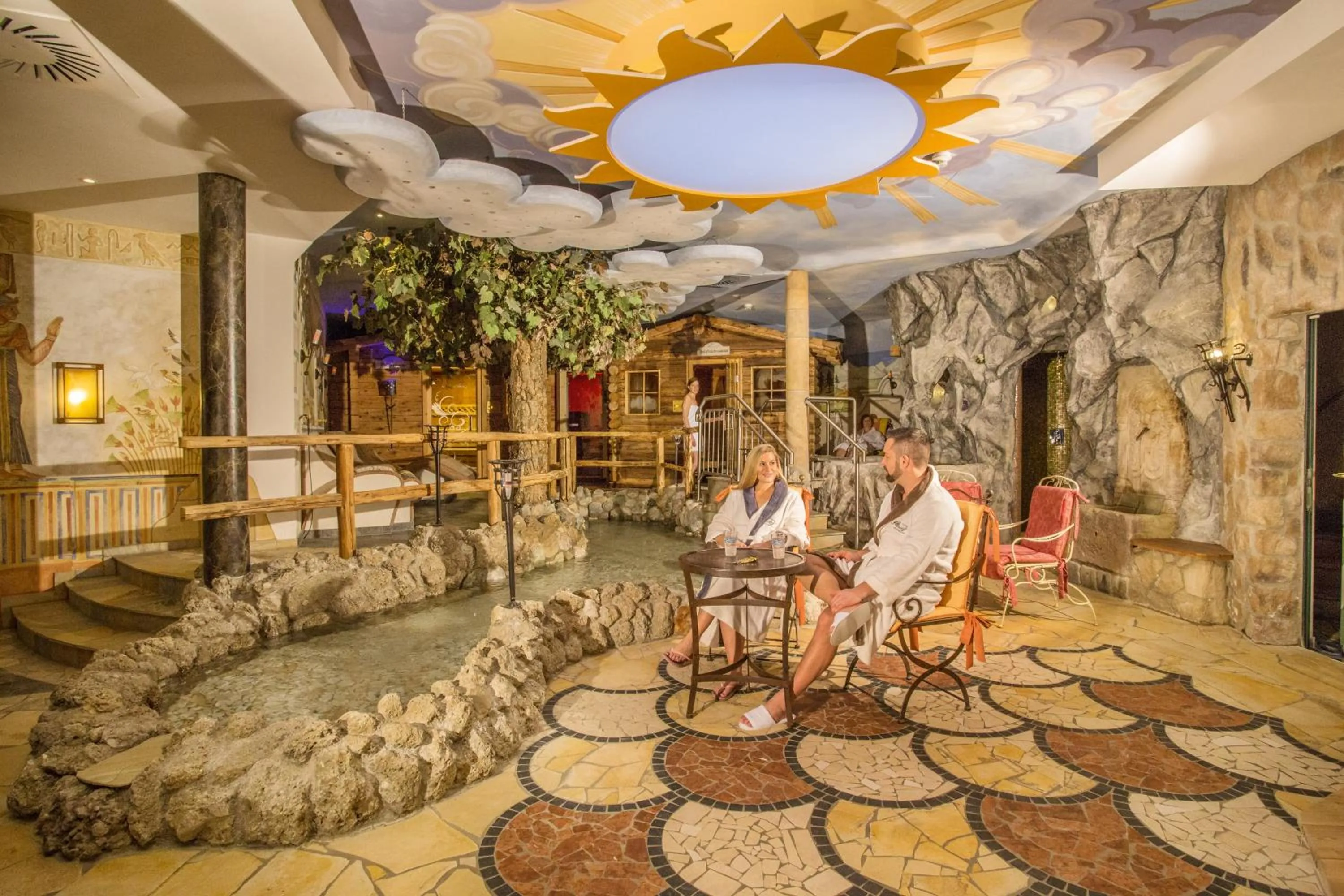 Sauna in Landhotel Alpenhof Filzmoos