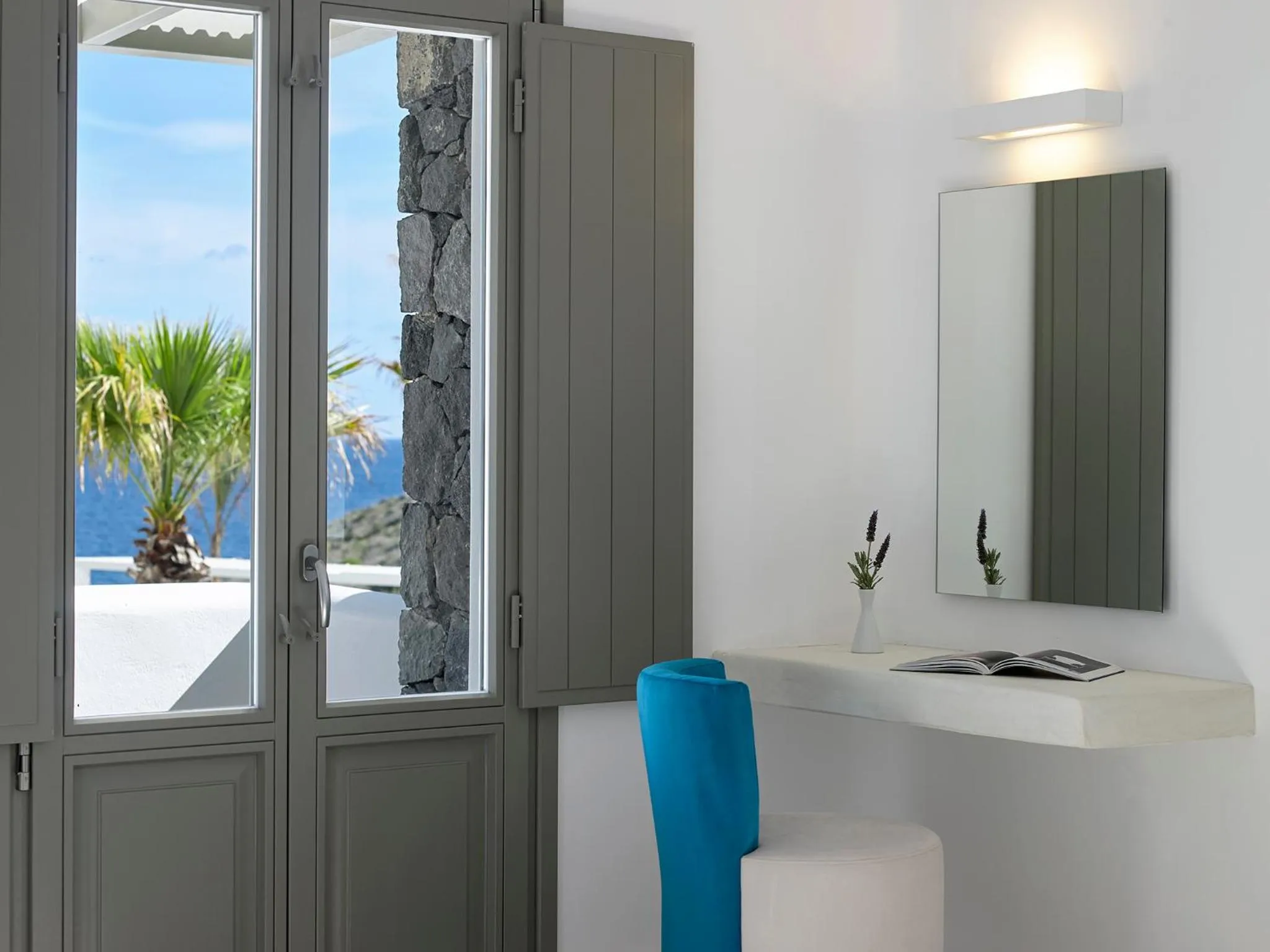 Bedroom in Aurora Santorini