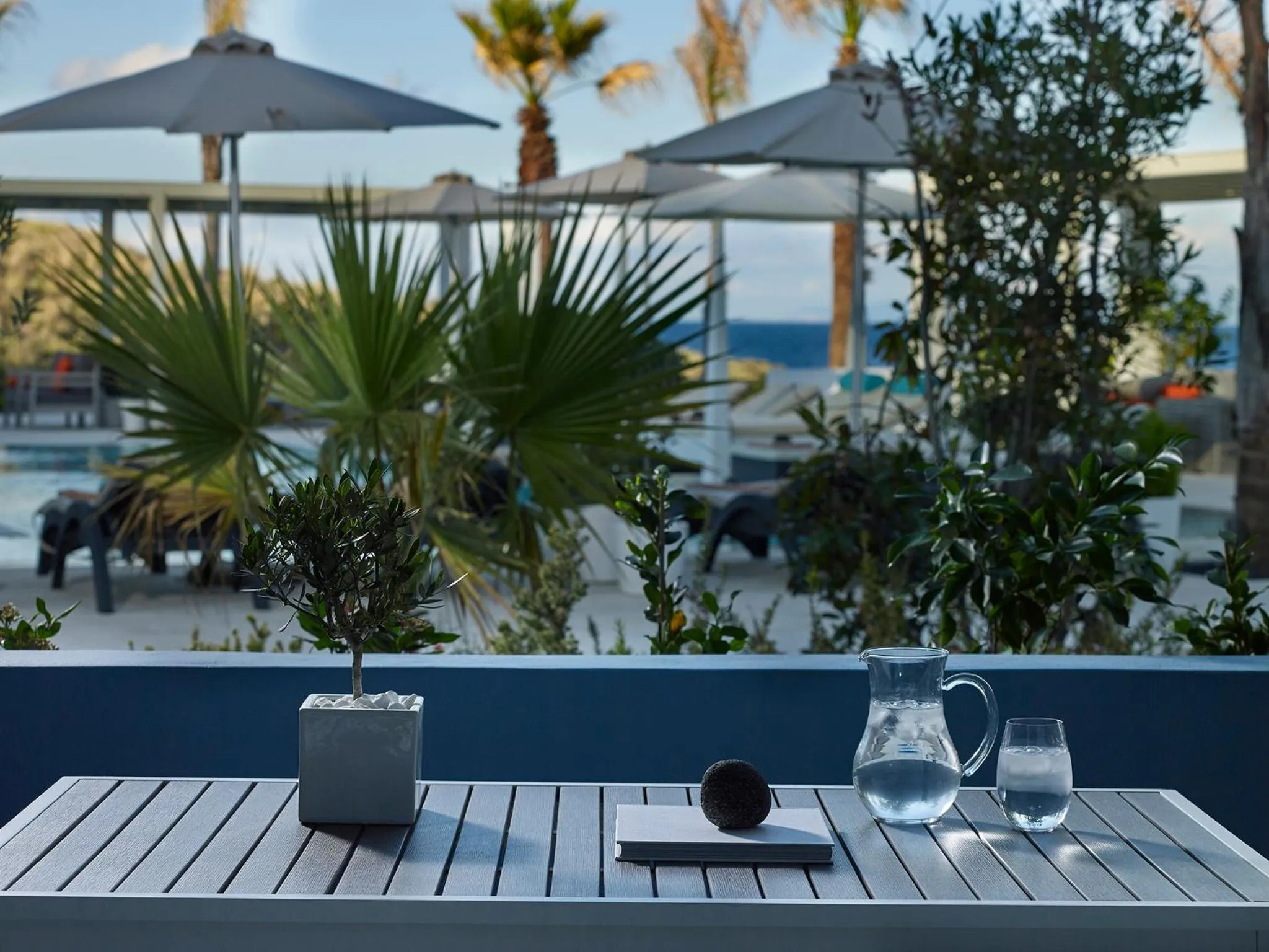 Balcony/Terrace in Aurora Santorini