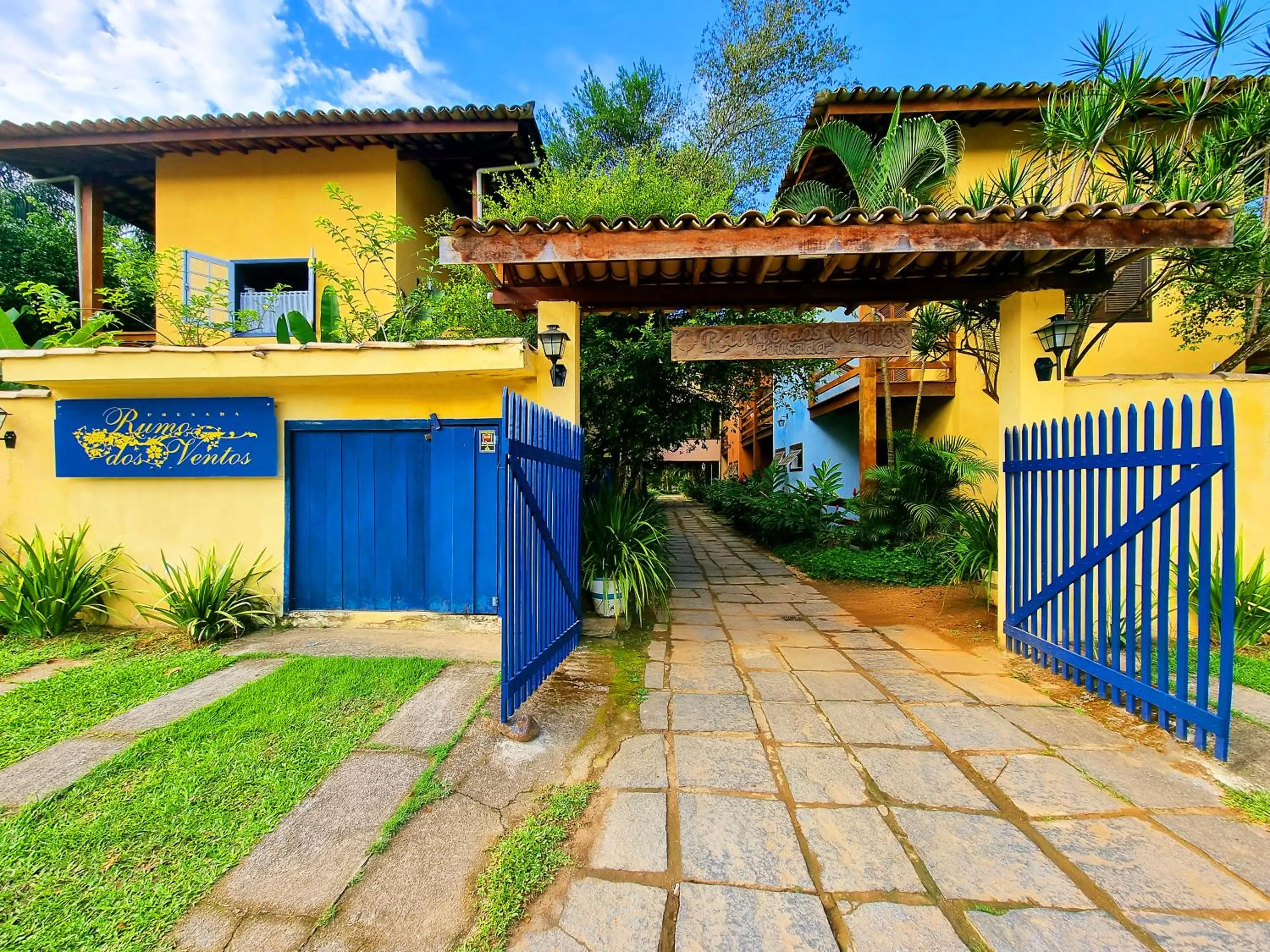 Property building in Pousada Rumo dos Ventos