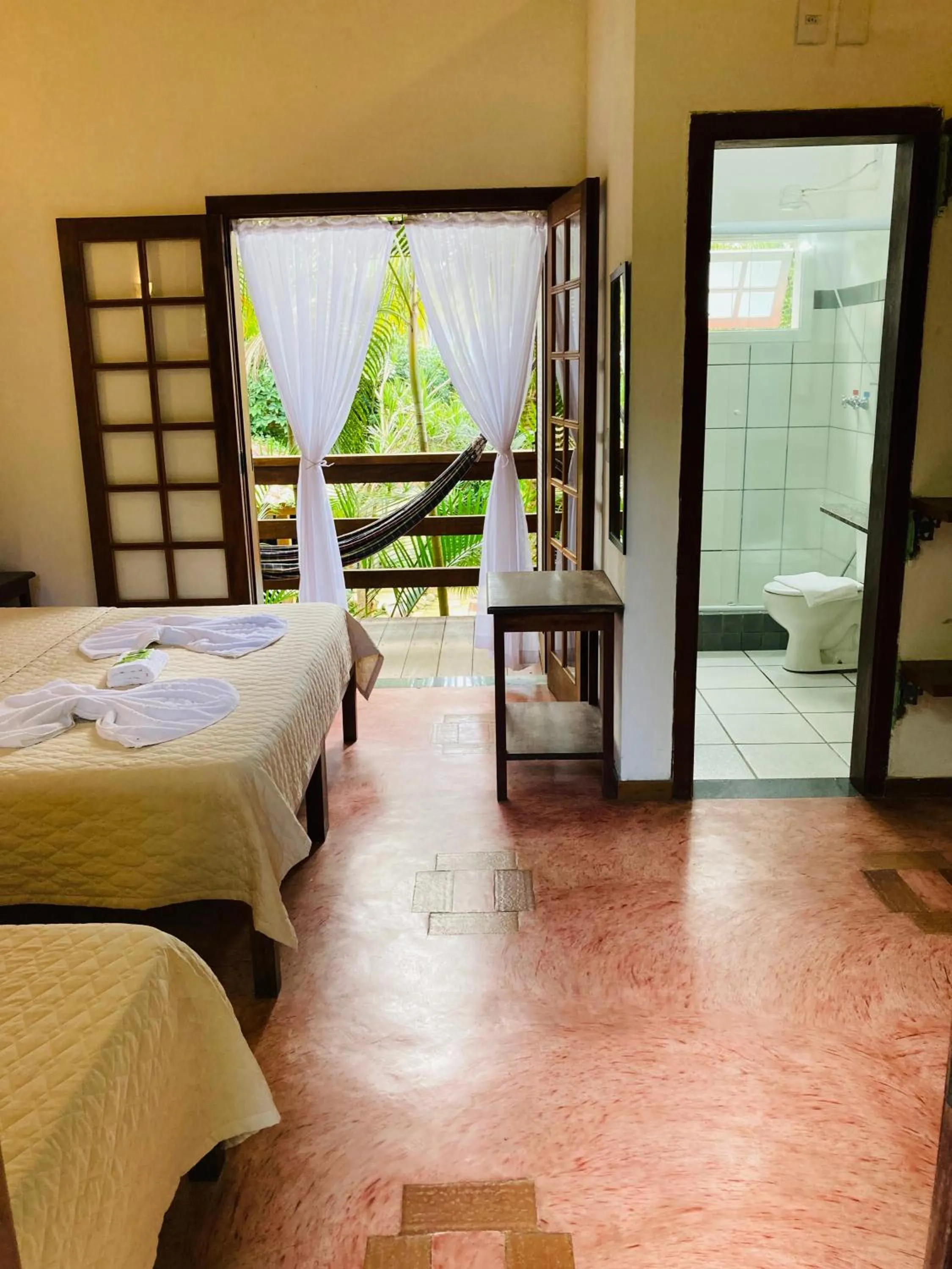 Bedroom, Bed in Pousada Rumo dos Ventos