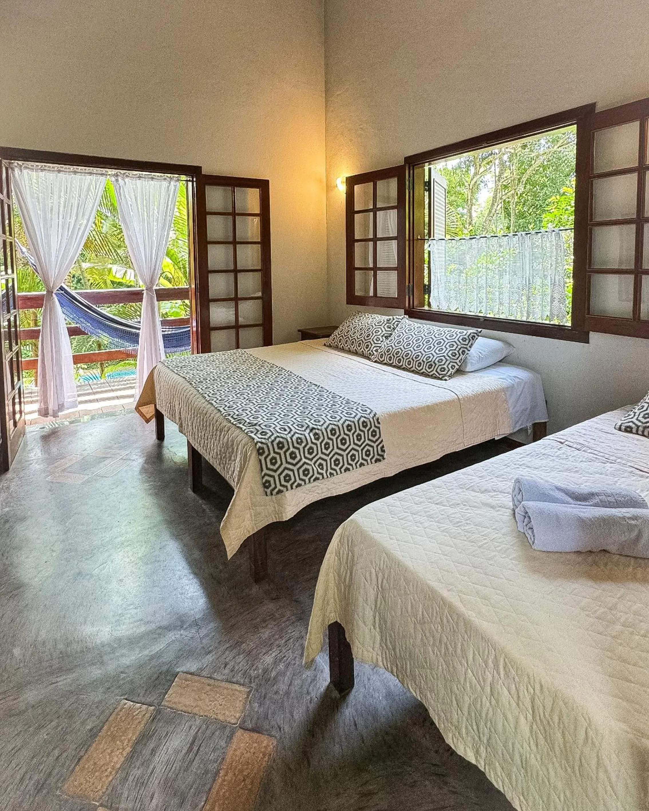 Bedroom, Bed in Pousada Rumo dos Ventos