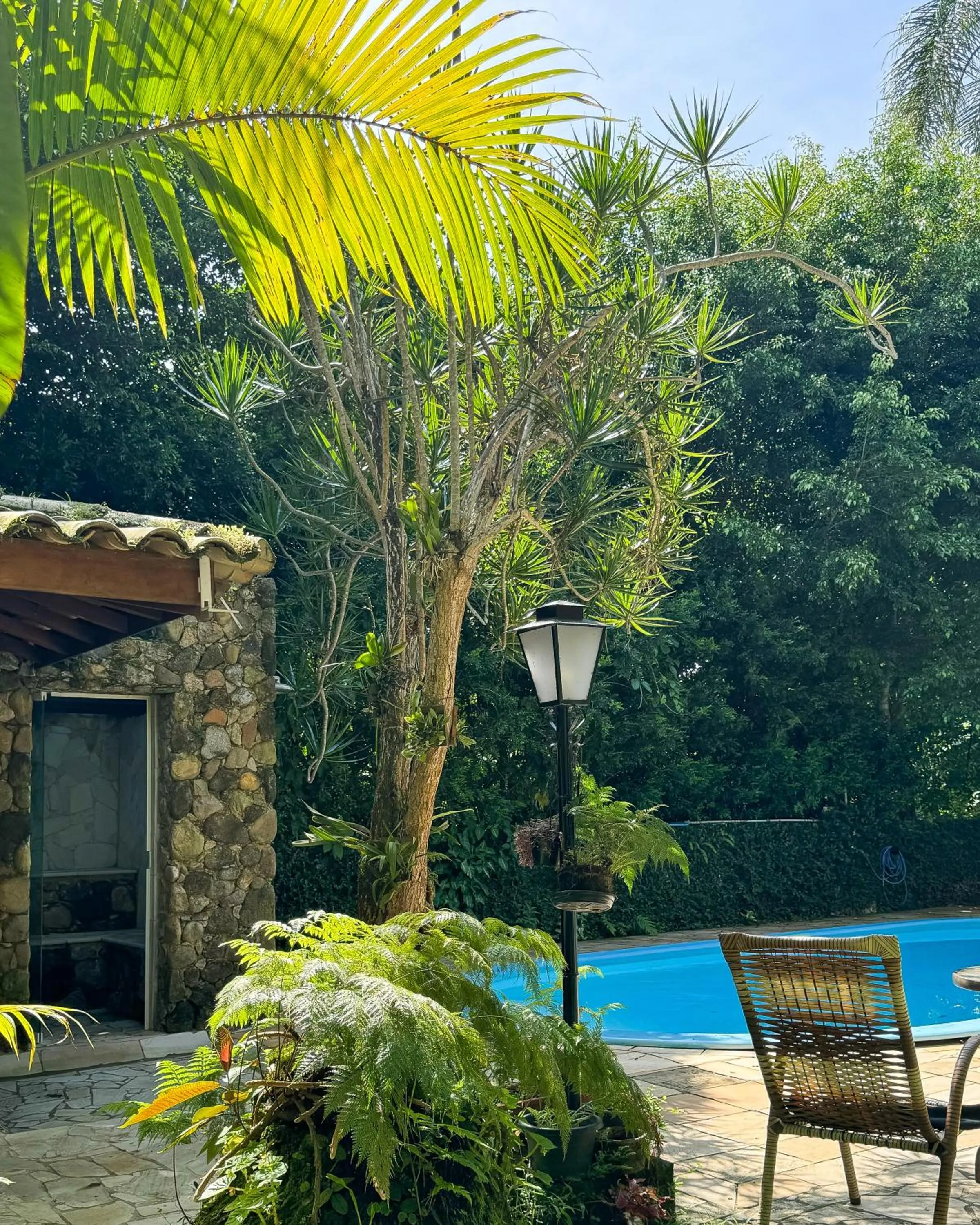 Sauna in Pousada Rumo dos Ventos