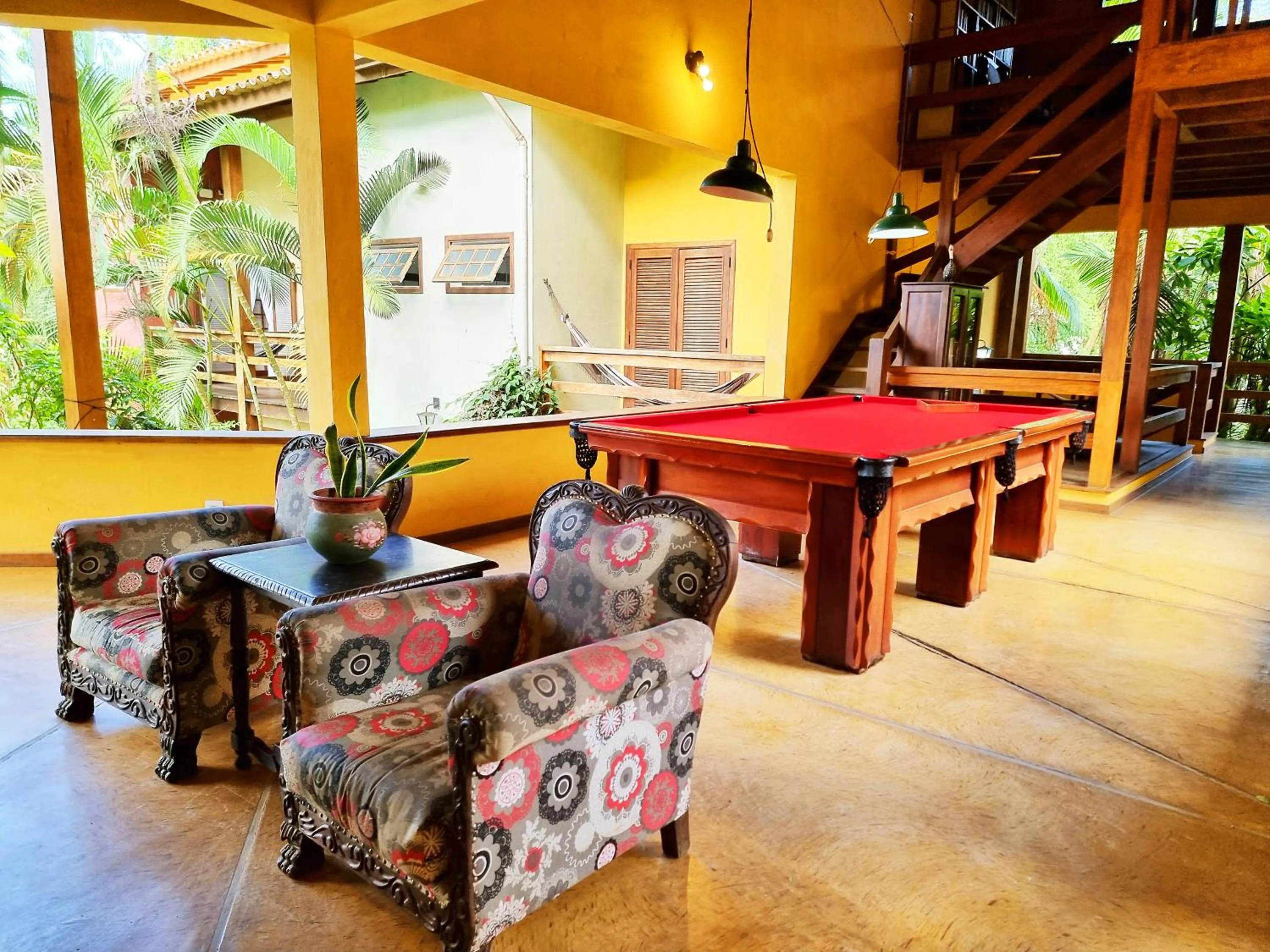 Billiard in Pousada Rumo dos Ventos