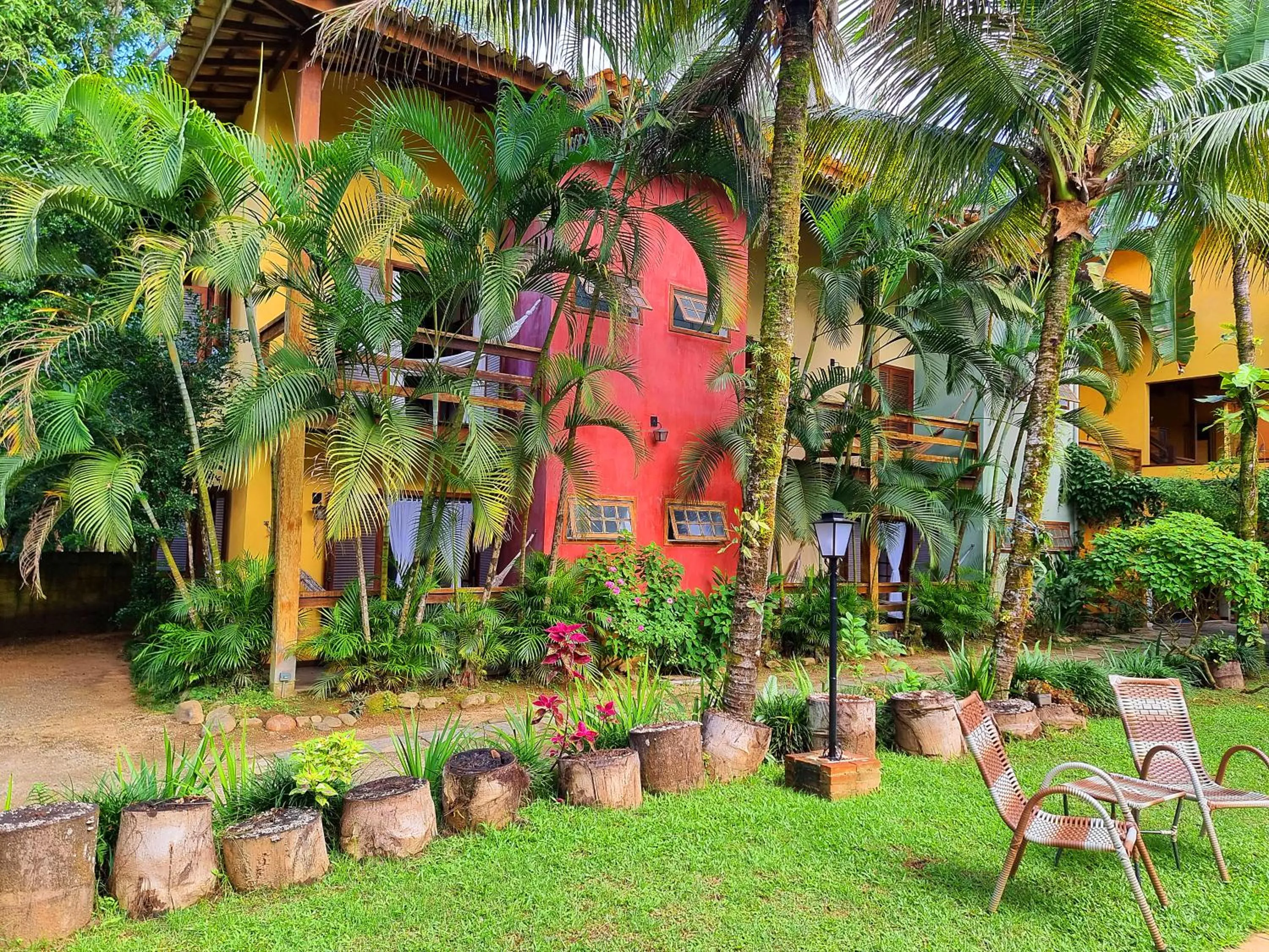 Garden in Pousada Rumo dos Ventos