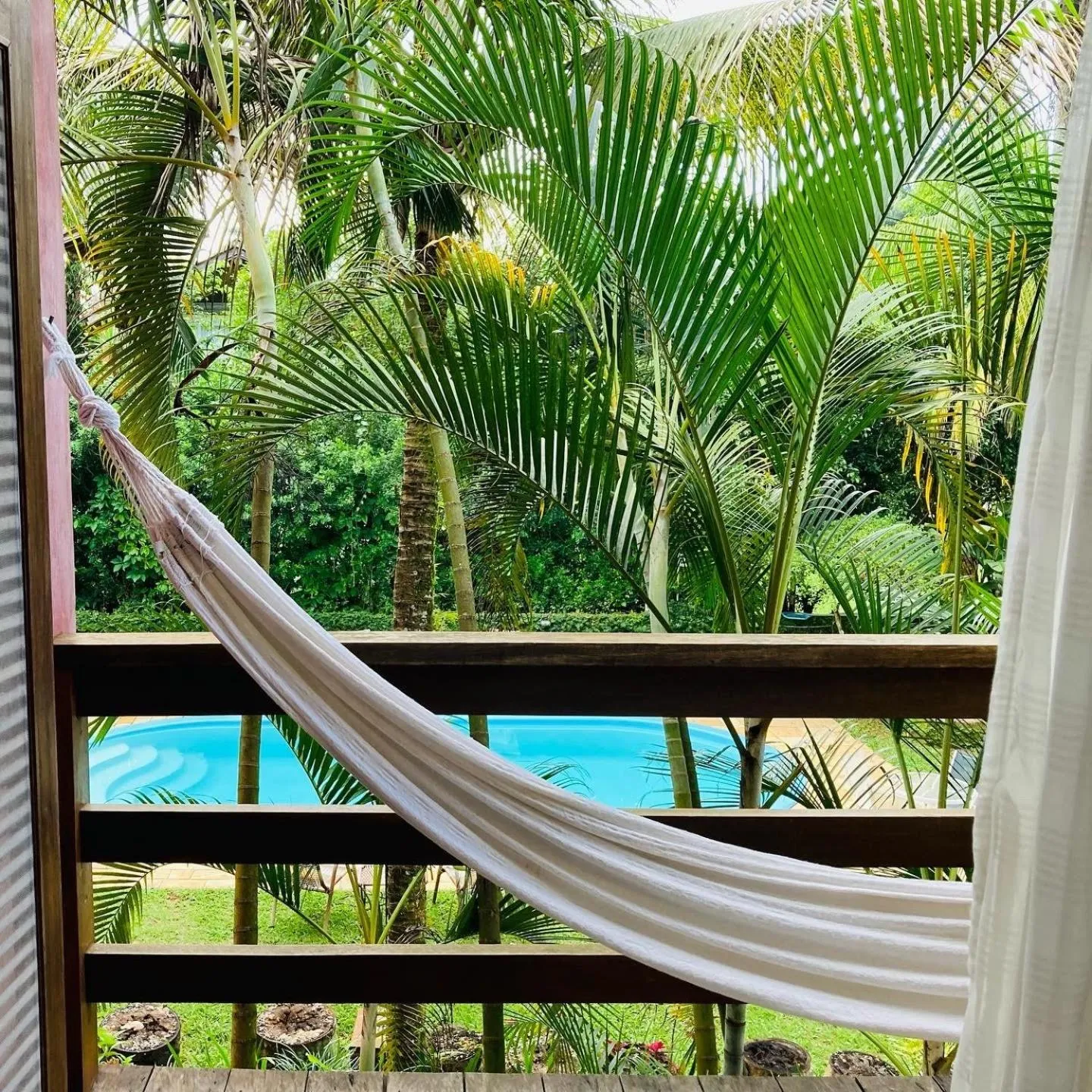 Balcony/Terrace in Pousada Rumo dos Ventos