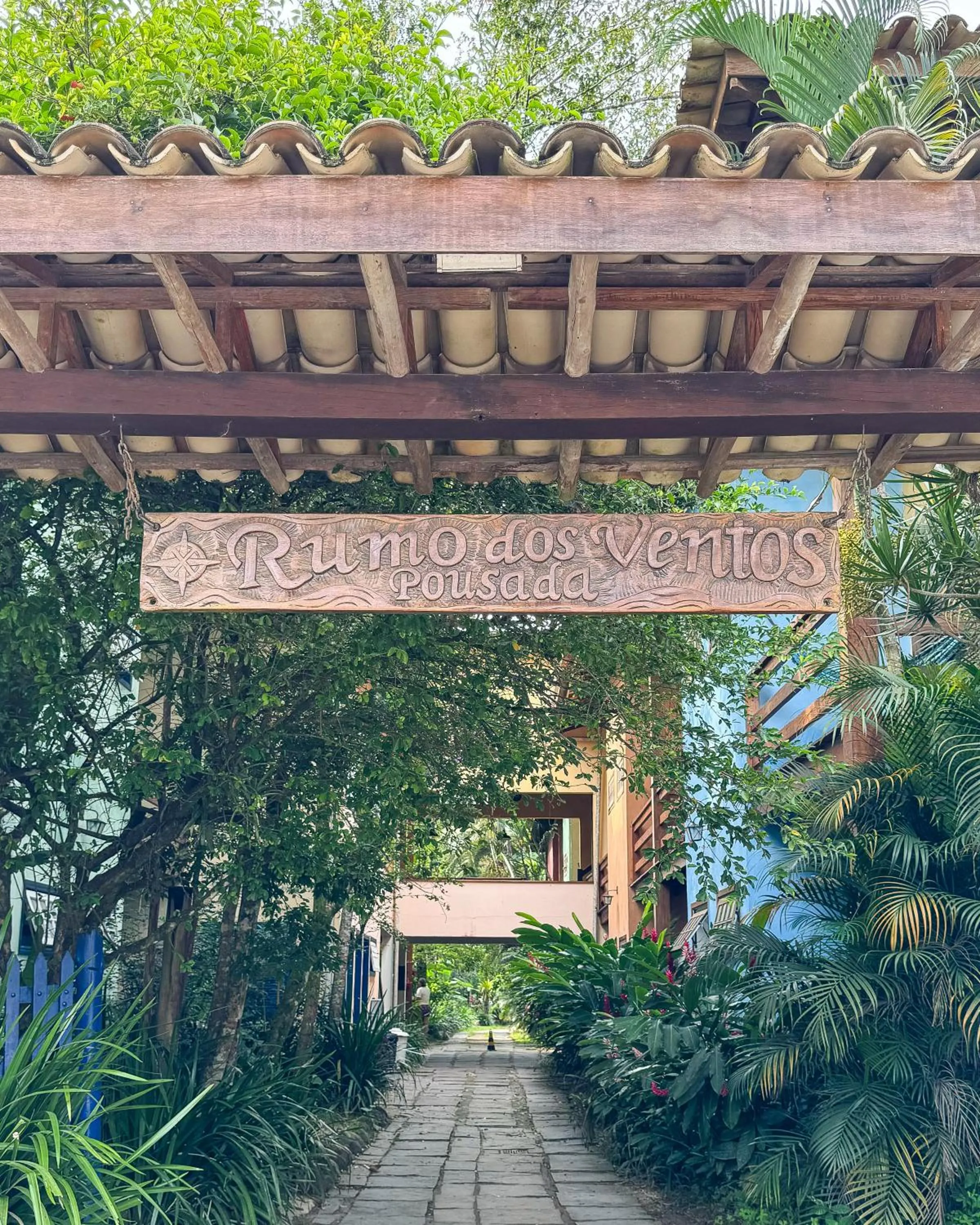 Facade/entrance in Pousada Rumo dos Ventos