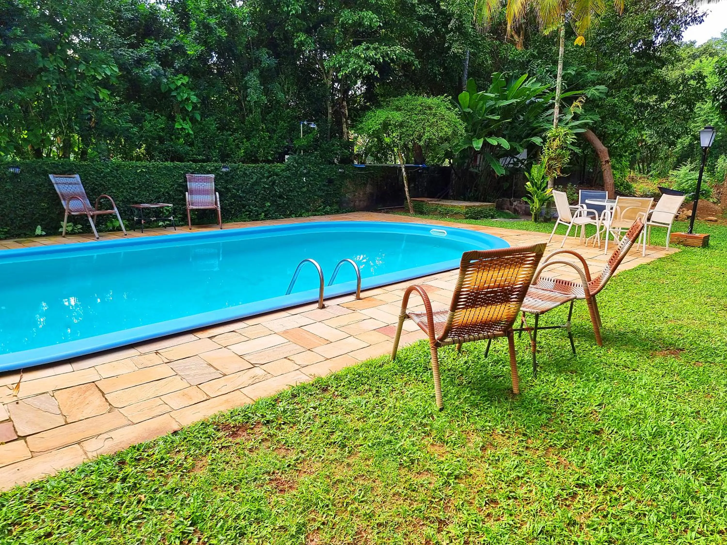 Garden in Pousada Rumo dos Ventos