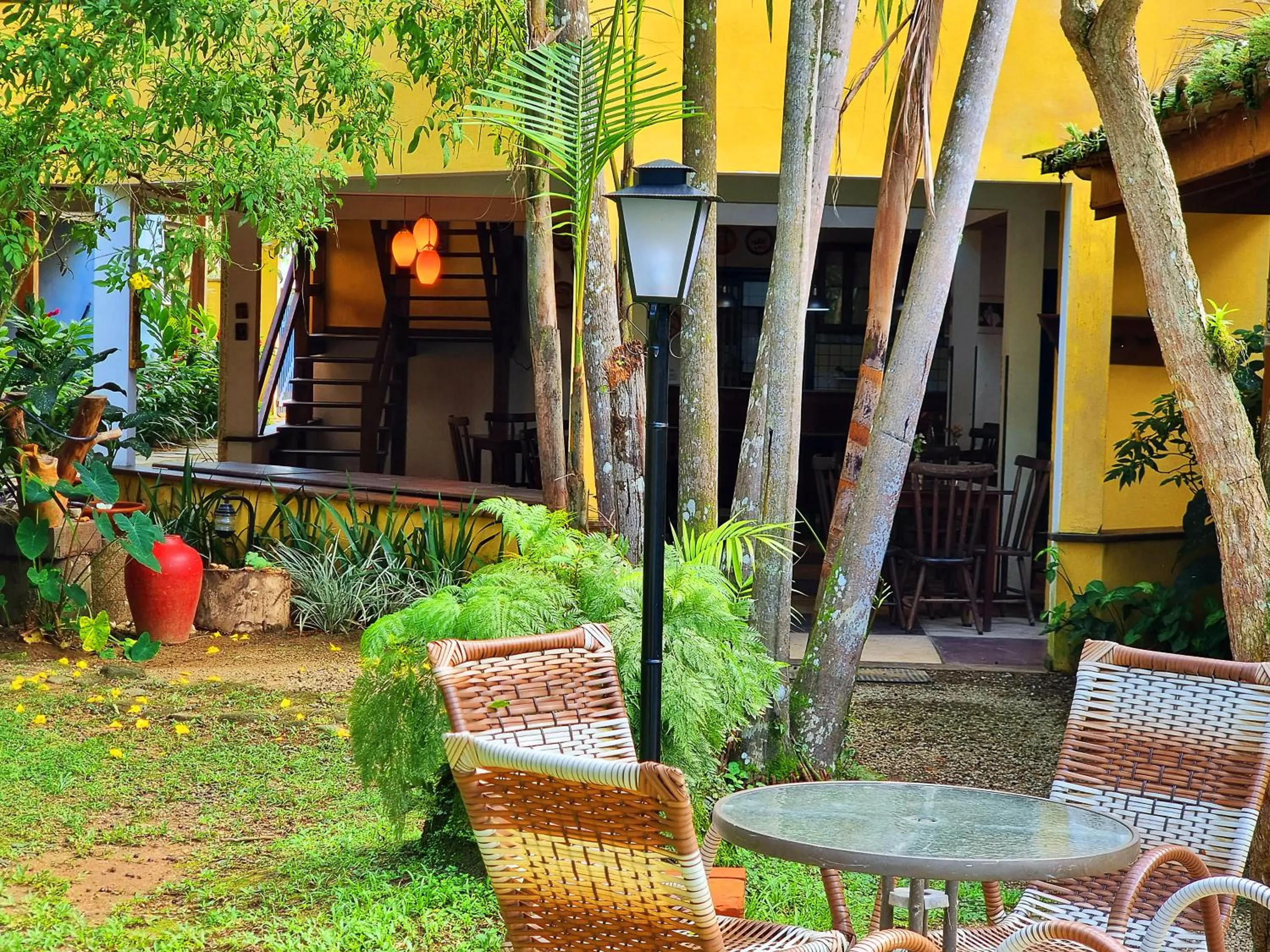 Garden in Pousada Rumo dos Ventos