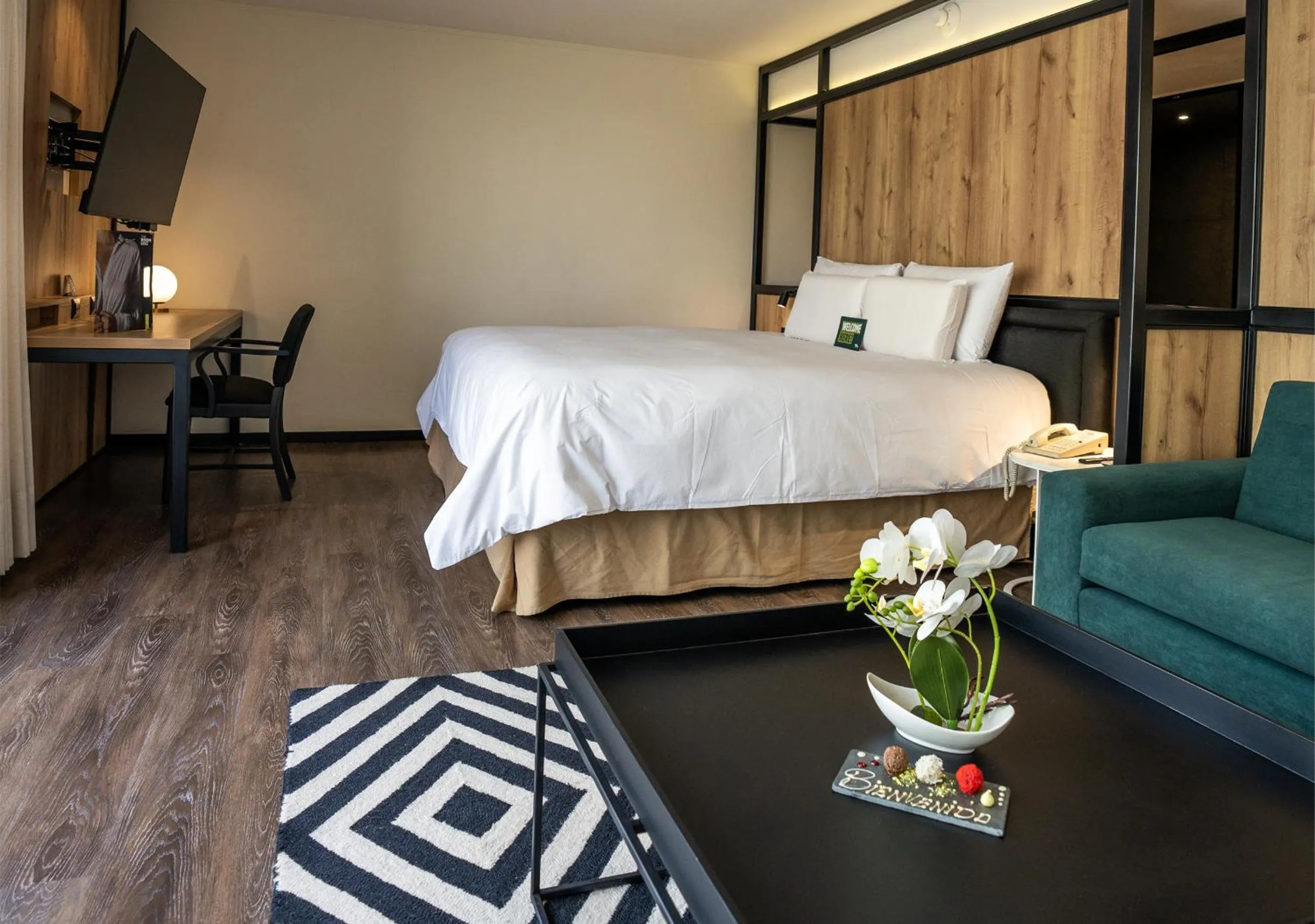 Bed in BTH Hotel Lima Golf