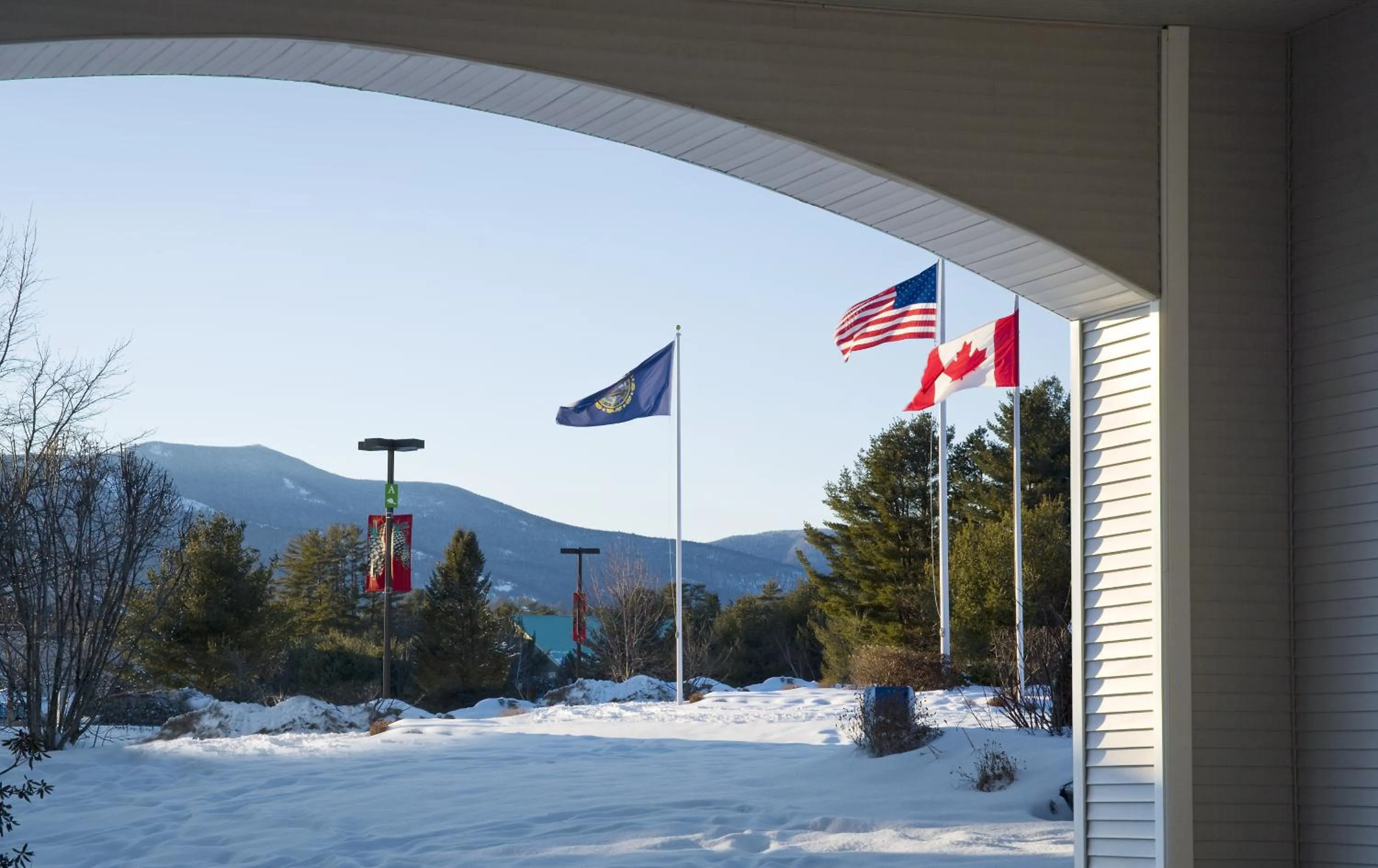 Property building in North Conway Grand Hotel