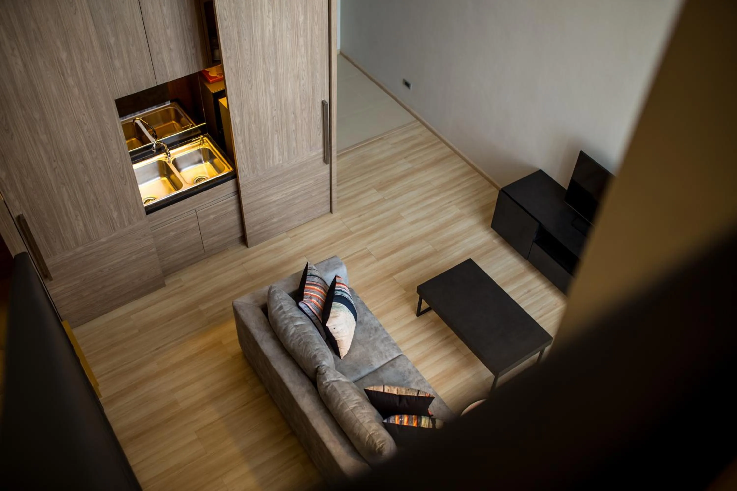 Living room in Hyde Park Chiangmai