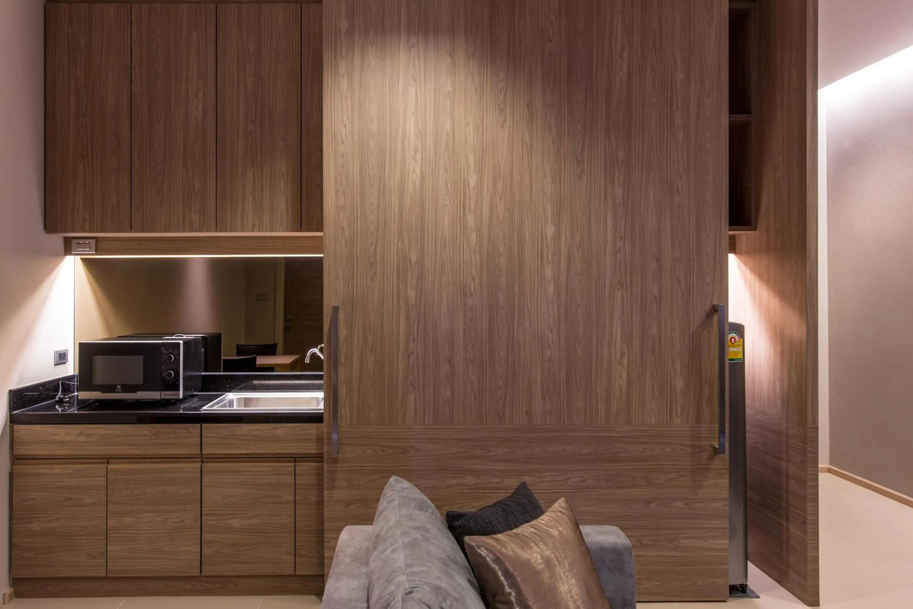 Kitchen or kitchenette in Hyde Park Chiangmai